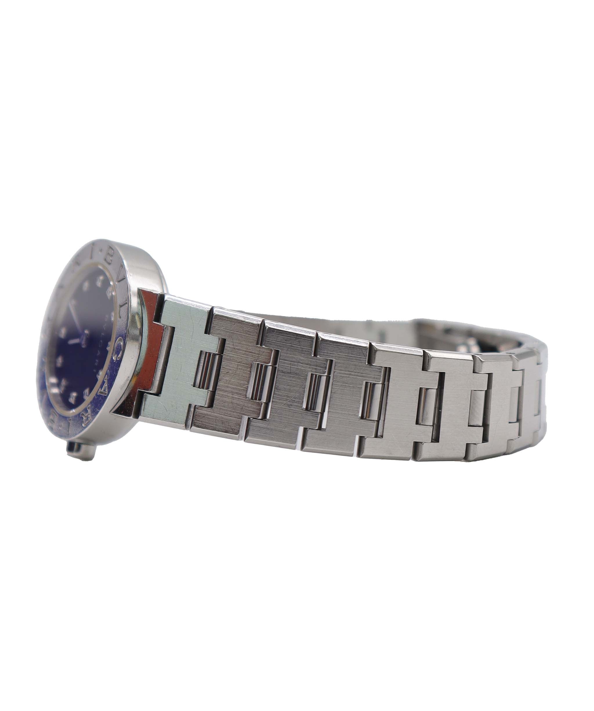 BVLGARI Bulgari Bulgari BB23SS Women's Watch 12P Diamond Silver Quartz Watch BVLGARI Bulgari DXBS6593