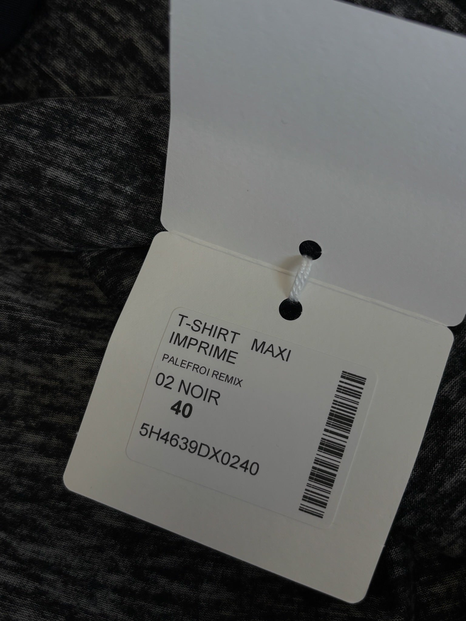 Size 40 - Hermès "Palefroi Remix" maxi t-shirt