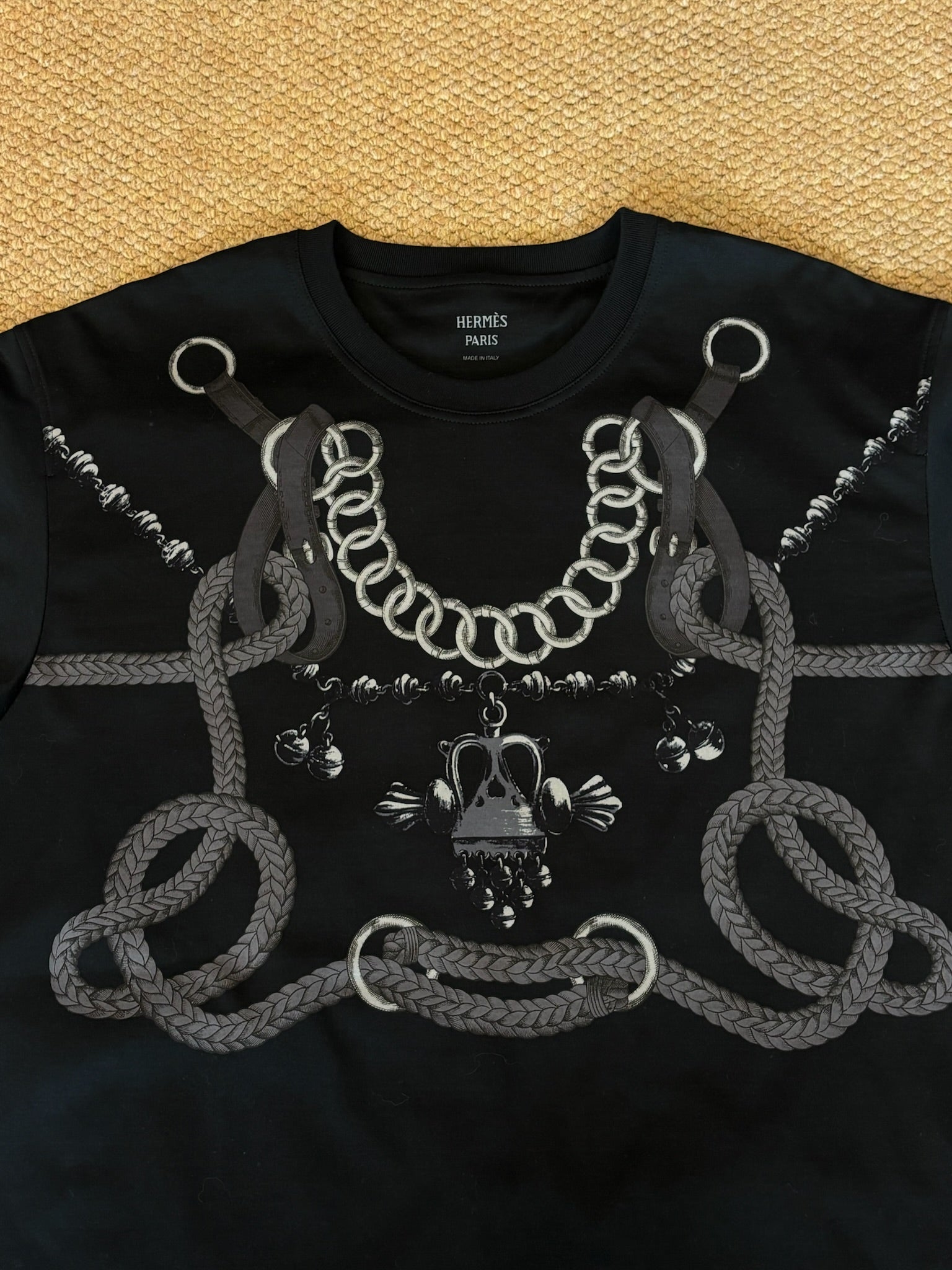 Size 40 - Hermès "Palefroi Remix" maxi t-shirt