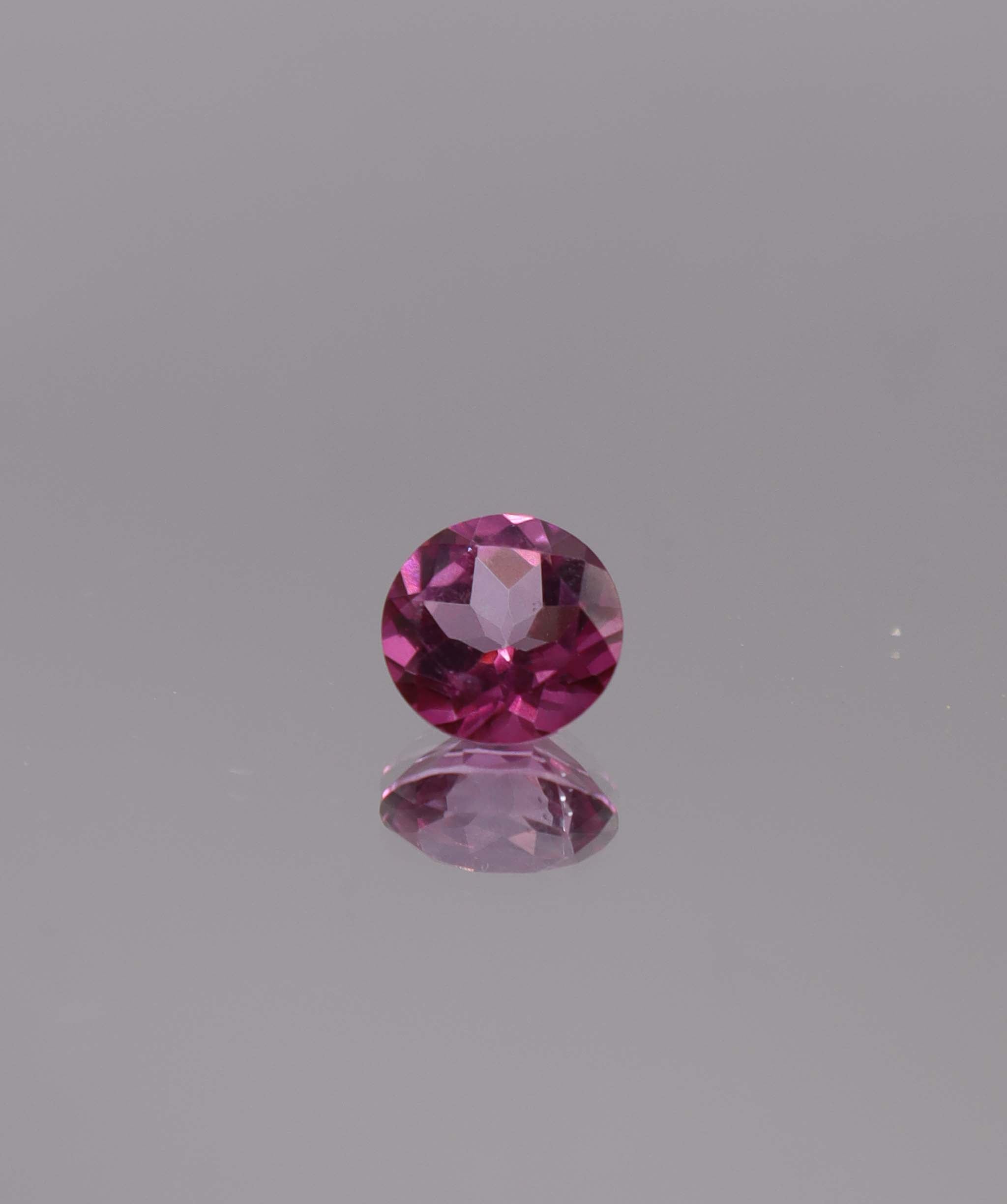 2.09ct Round Cut Pink Topaz DXBS6148