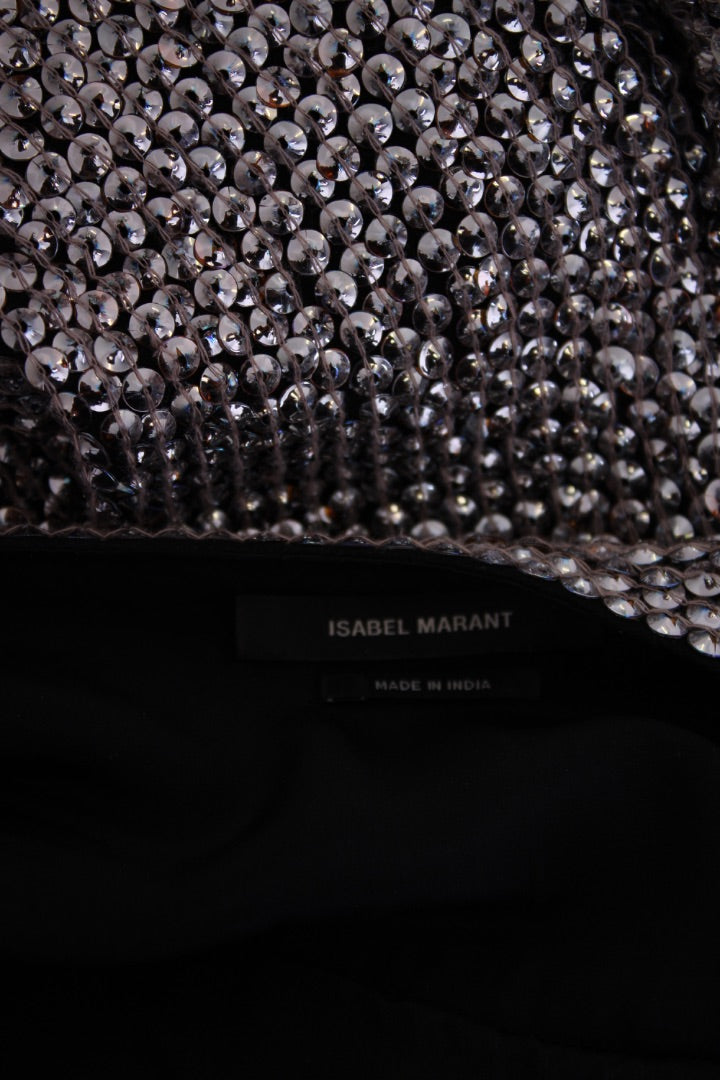 Isabel Marant Sequin Top Silver t/u