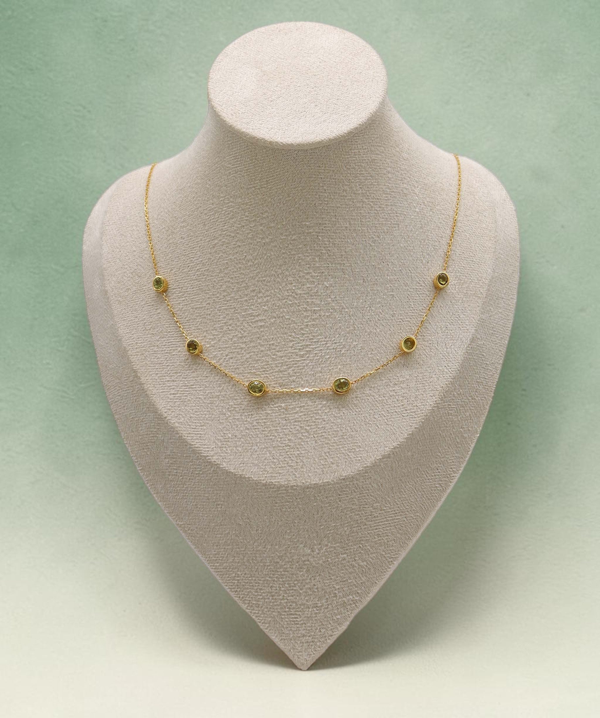 Mali Garnet Satelite Necklace DXBS6600