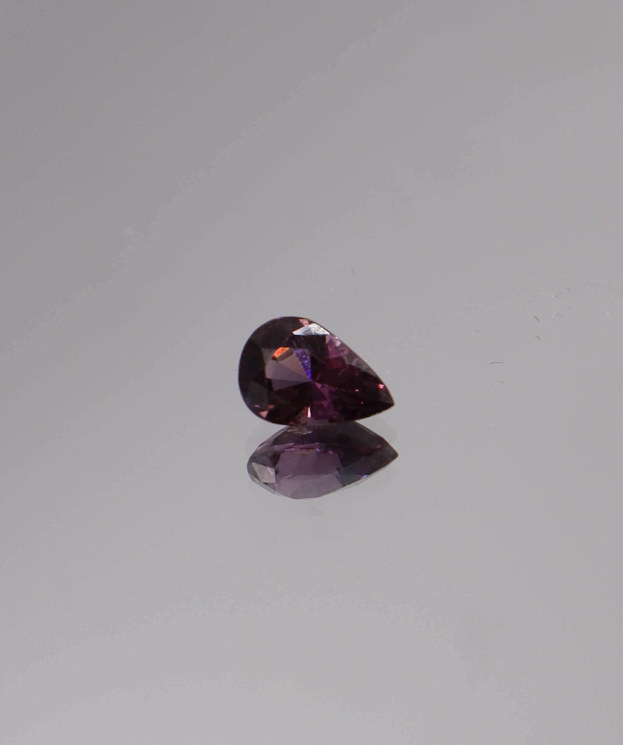0.99ct Rose Spinel Pear DXBCS1570