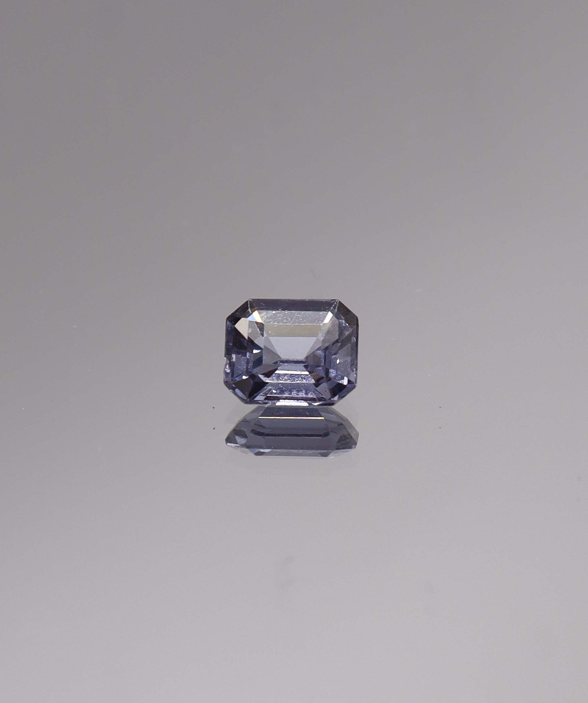 0.92ct Lavender Spinel Emerald DXBCS1589