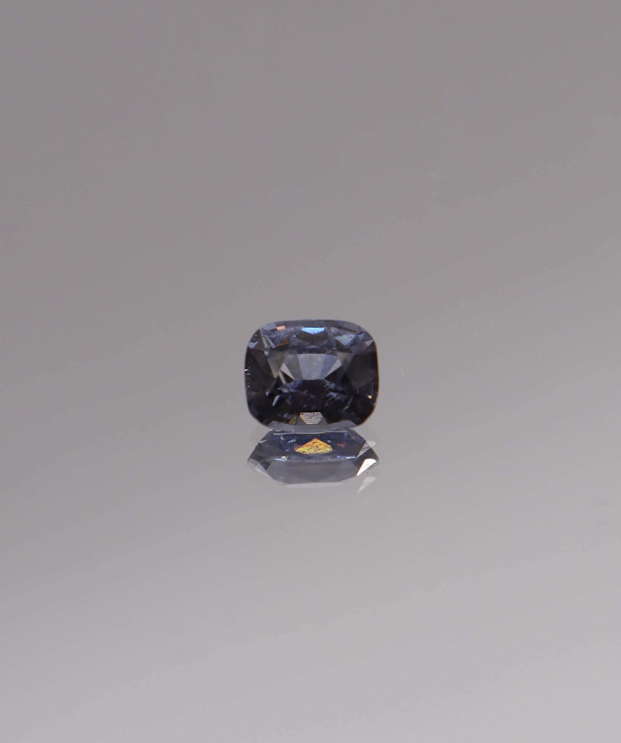1.34ct Blue Silver Spinel Cushion DXBCS1593