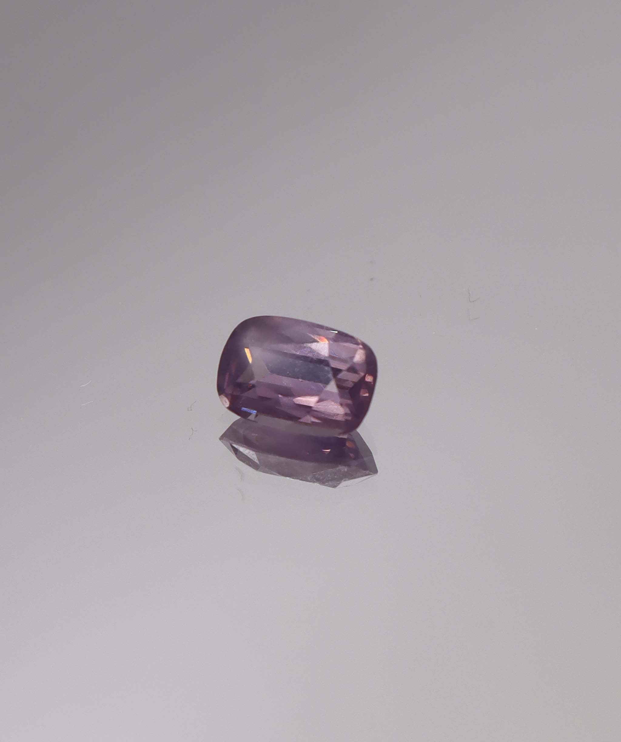 1.37ct Sleeping Beauty Lavender Spinel Cushion DXBCS1592