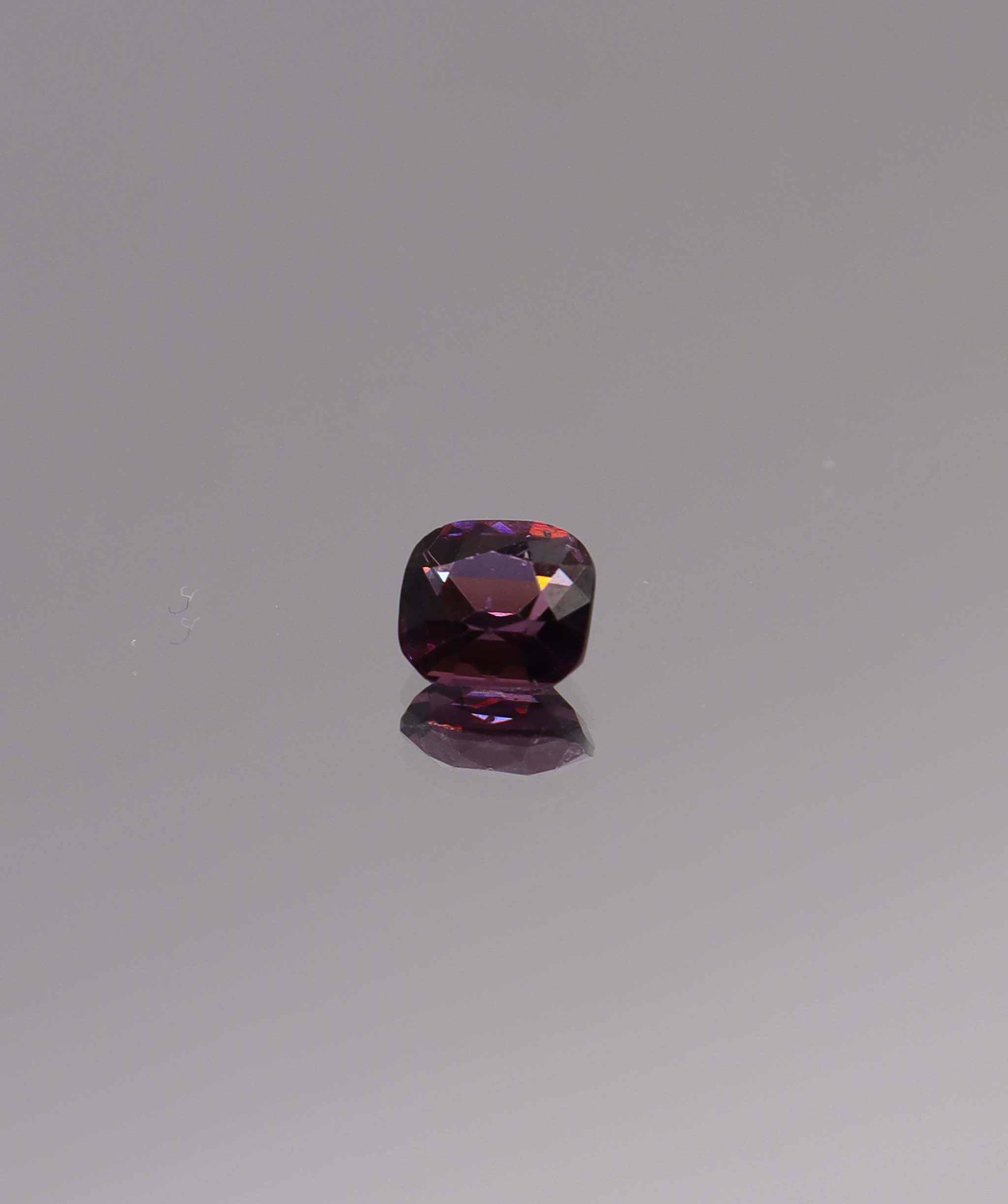 1.19ct Raspberry Spinel Square Cushion DXBCS1566