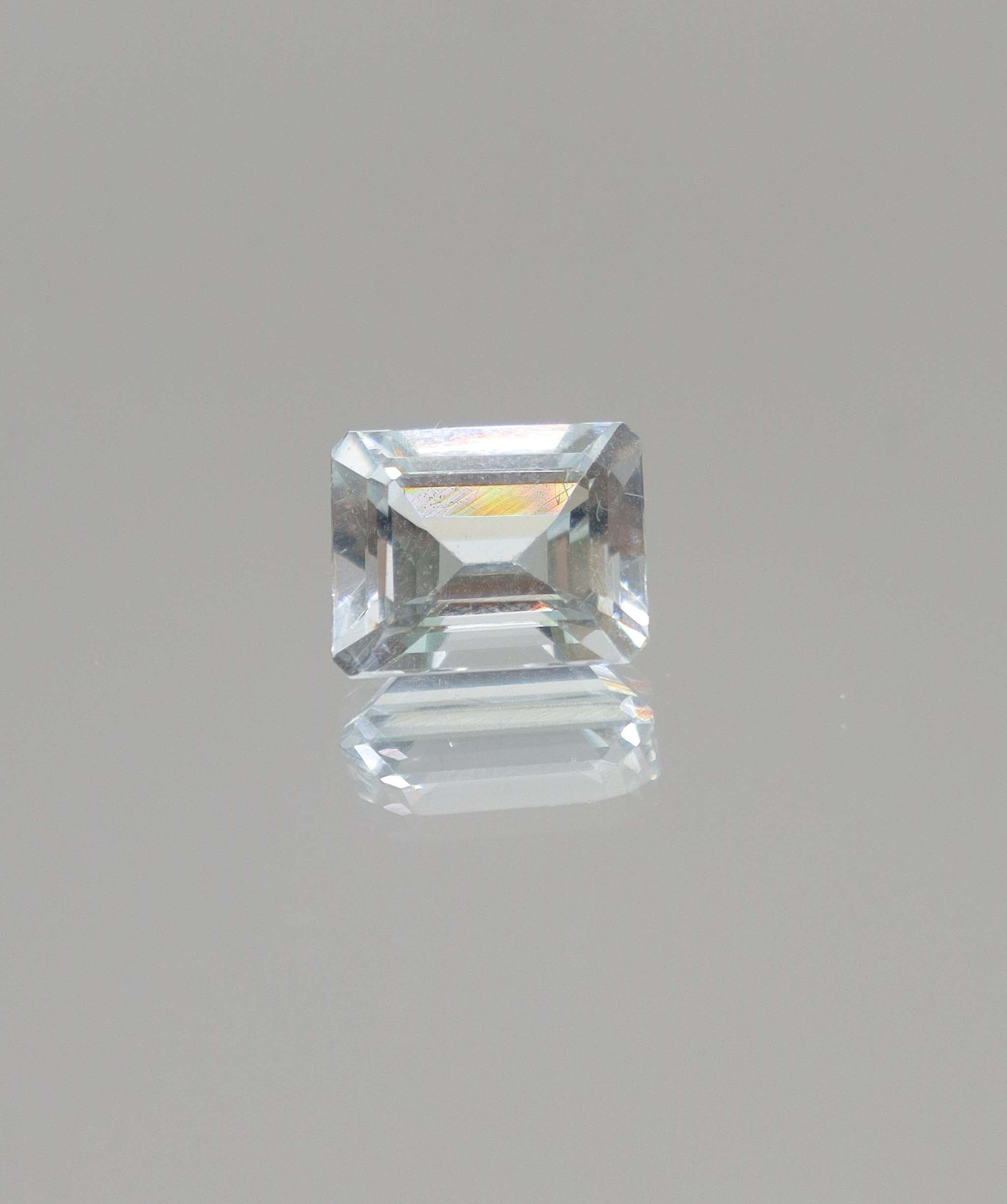 3.33ct Aquamarine Emerald DXBS6627