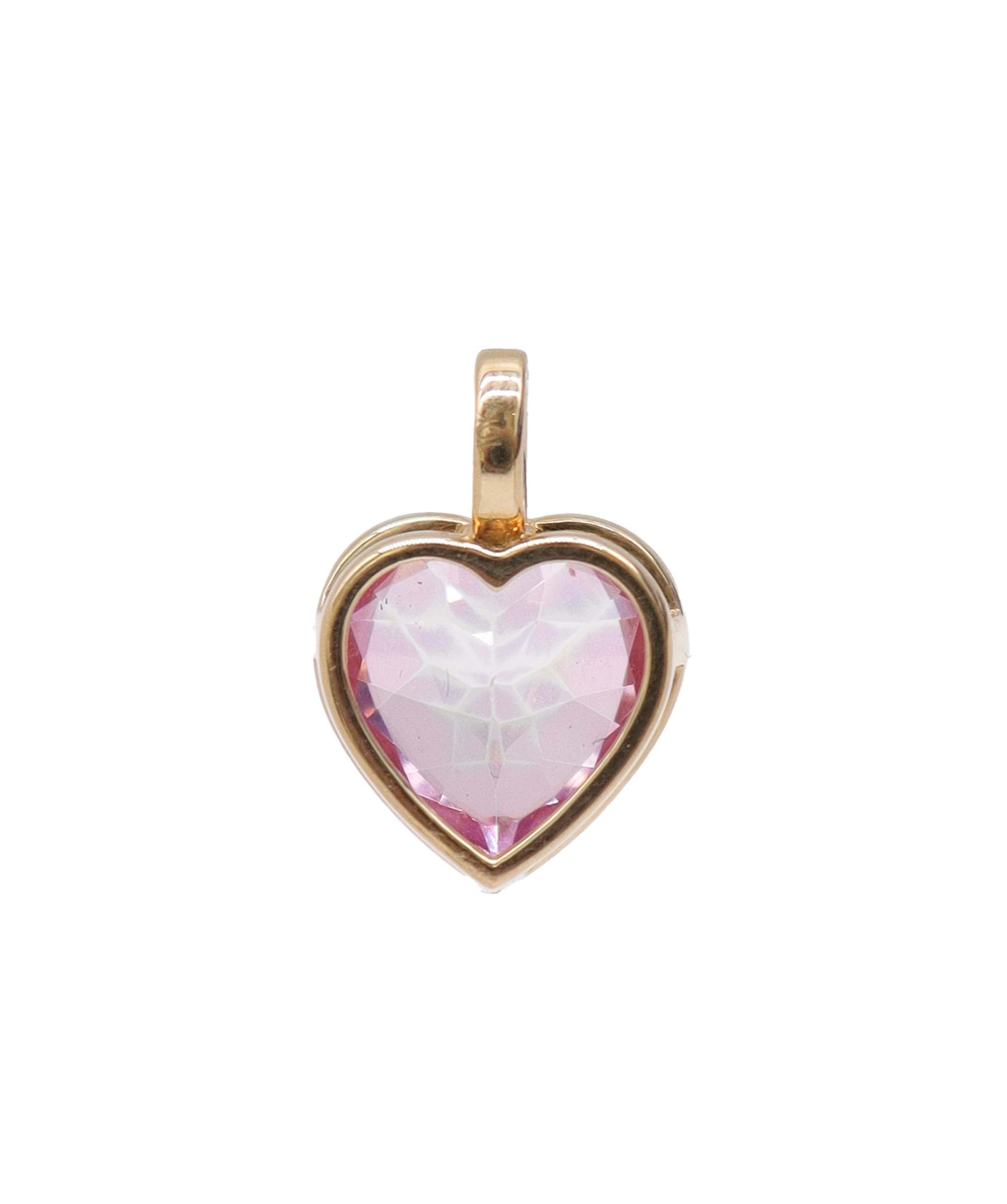 Heart Topaz Pendant DXBS6645