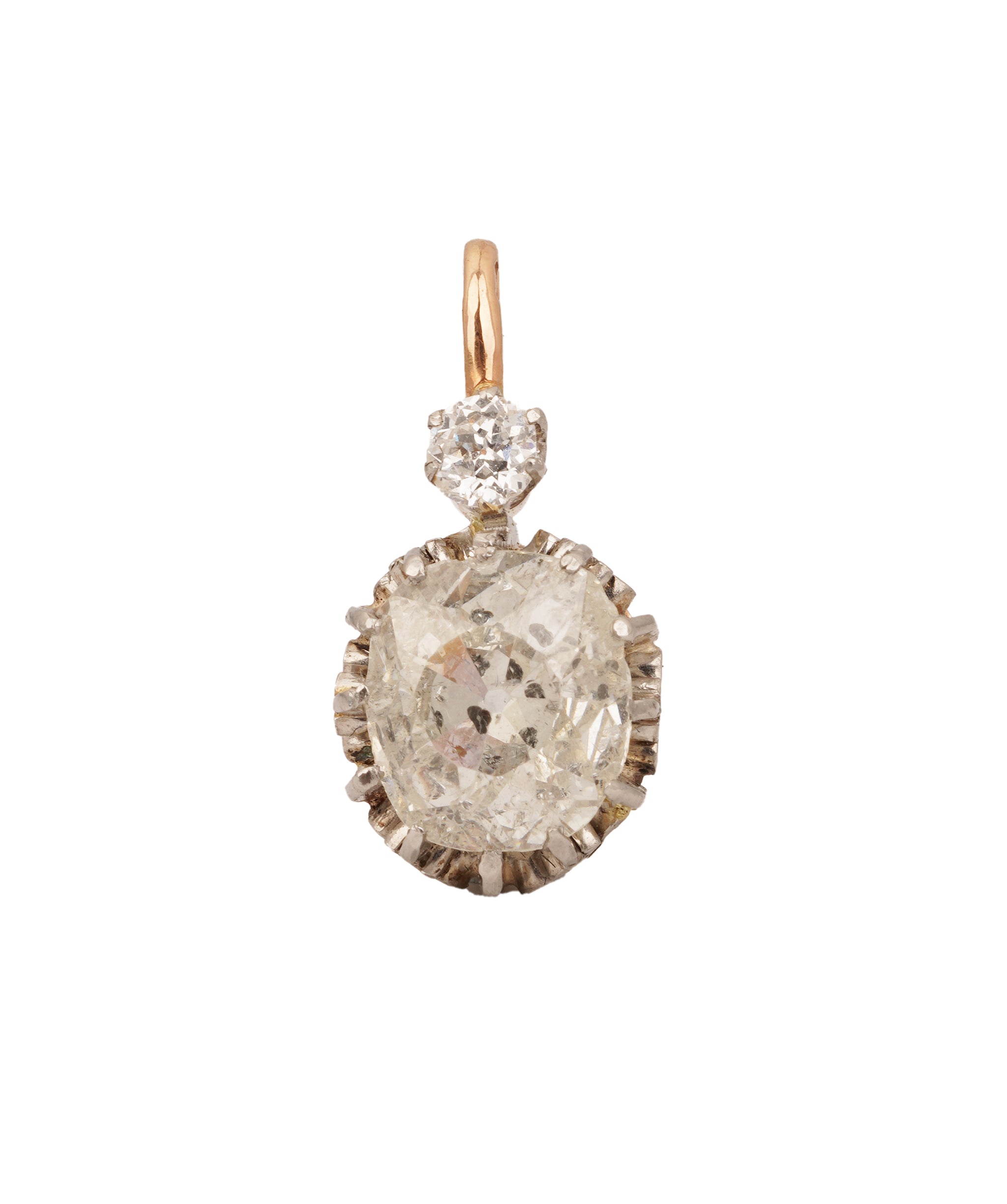 Old-Cut Diamond Pendant in Box WA22002