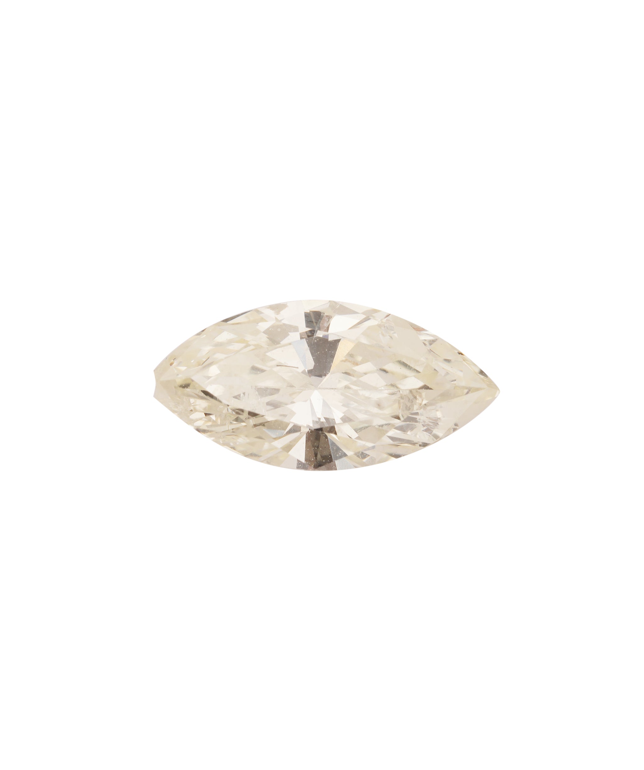0.74,ct SI Yellow OLD CUT MARQUISE Shape DXBN0859