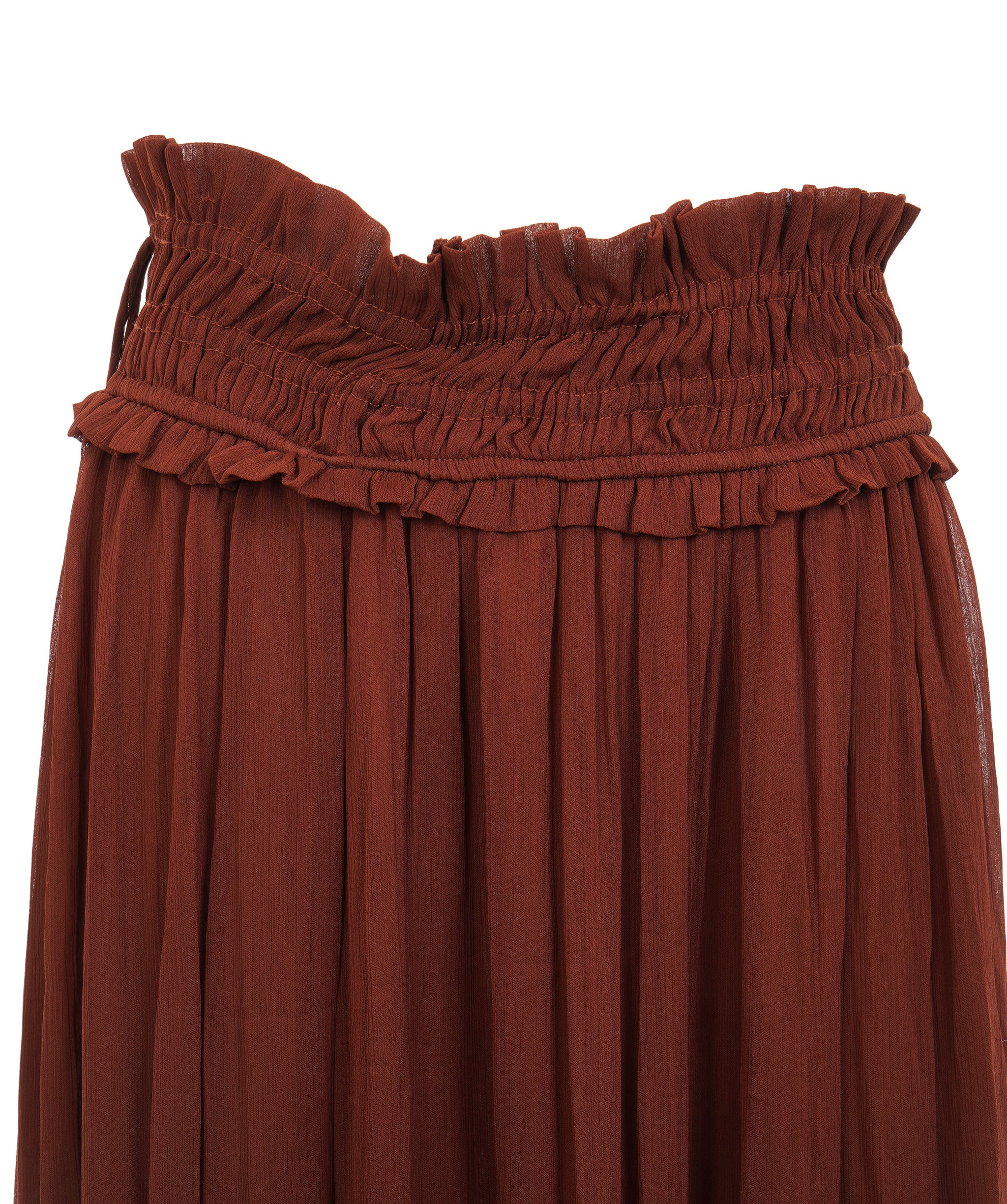 HM Burgundy Maxi Skirt ALC4325
