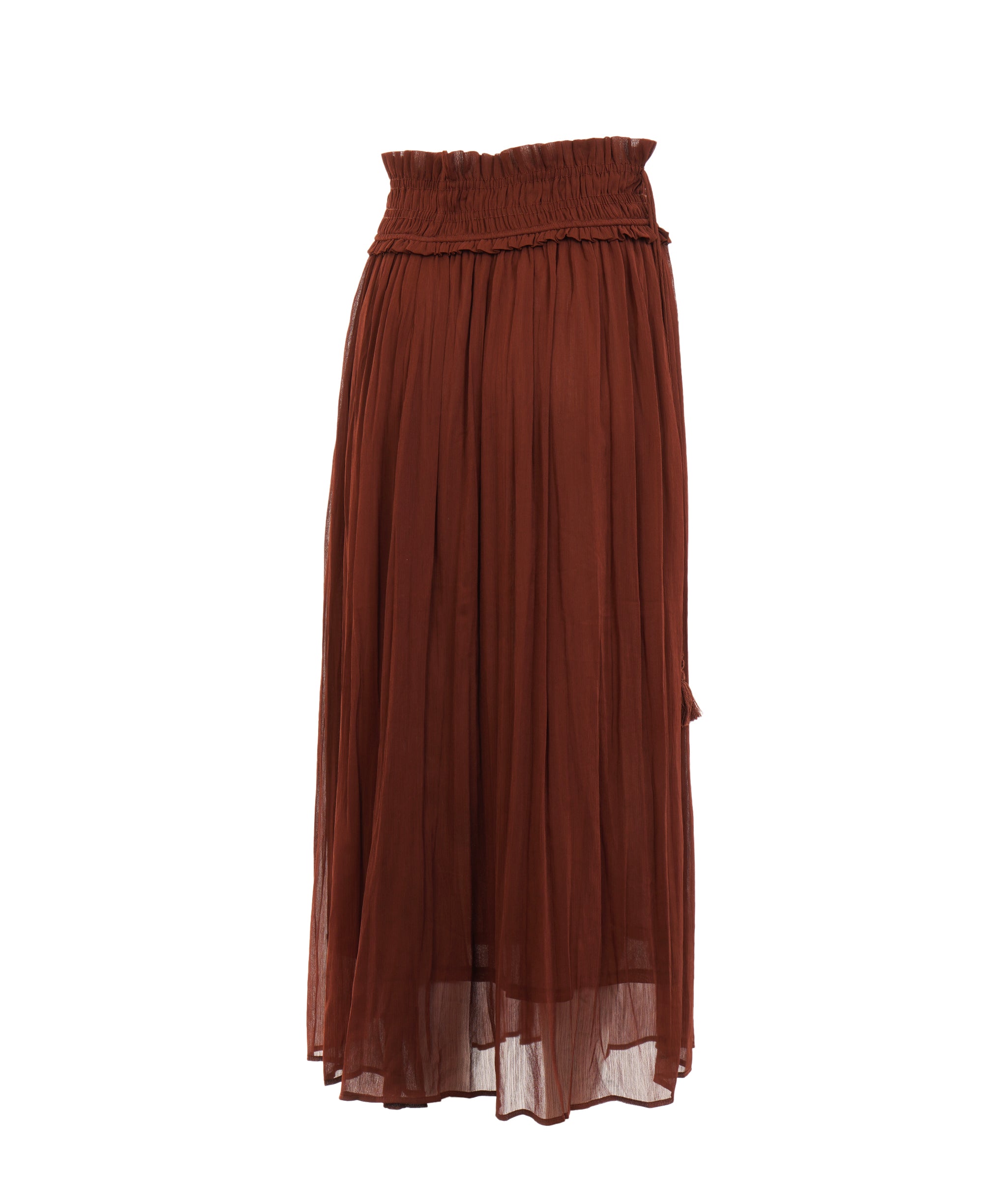 HM Burgundy Maxi Skirt ALC4325