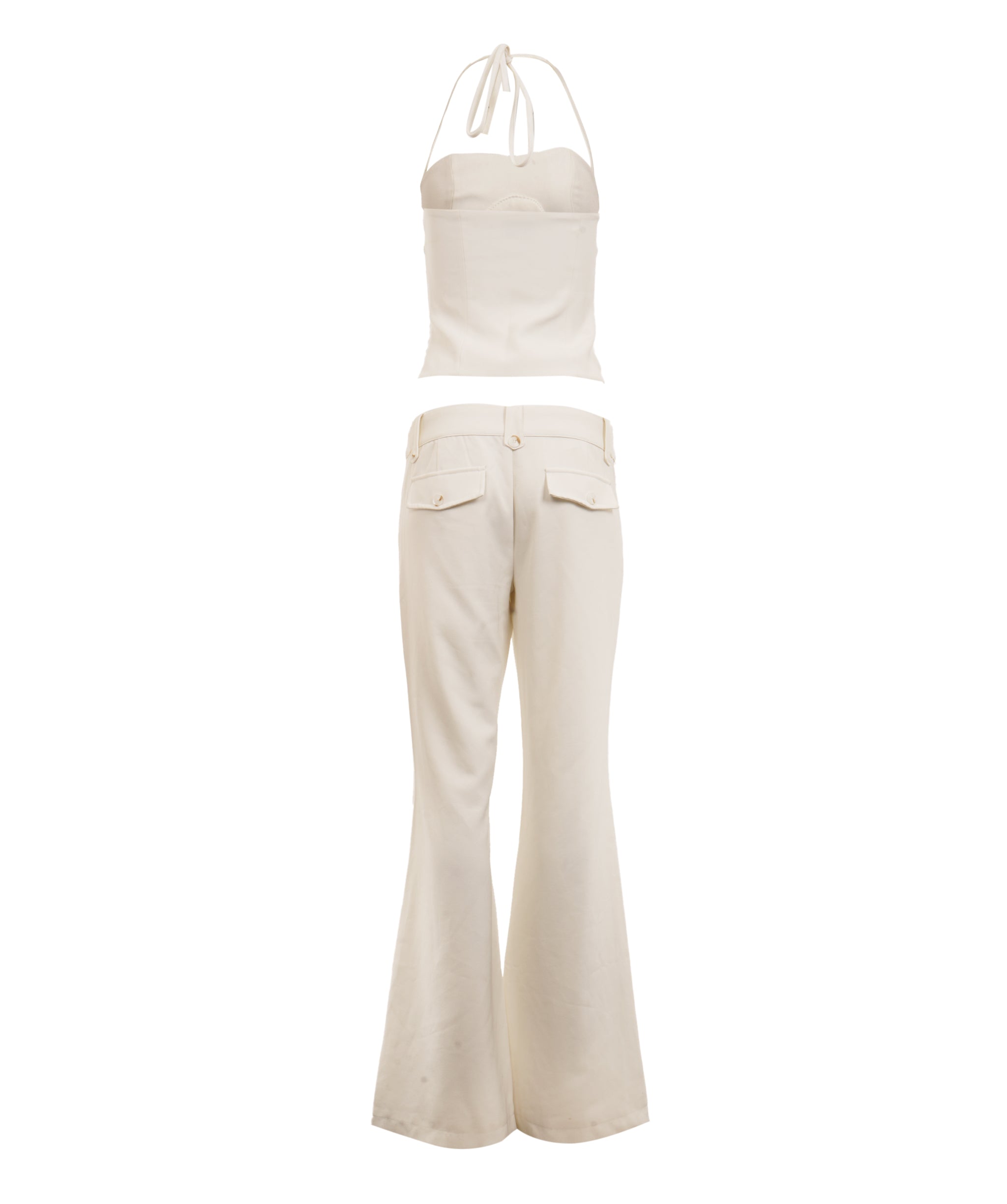 White CO Ord Set ALC4328