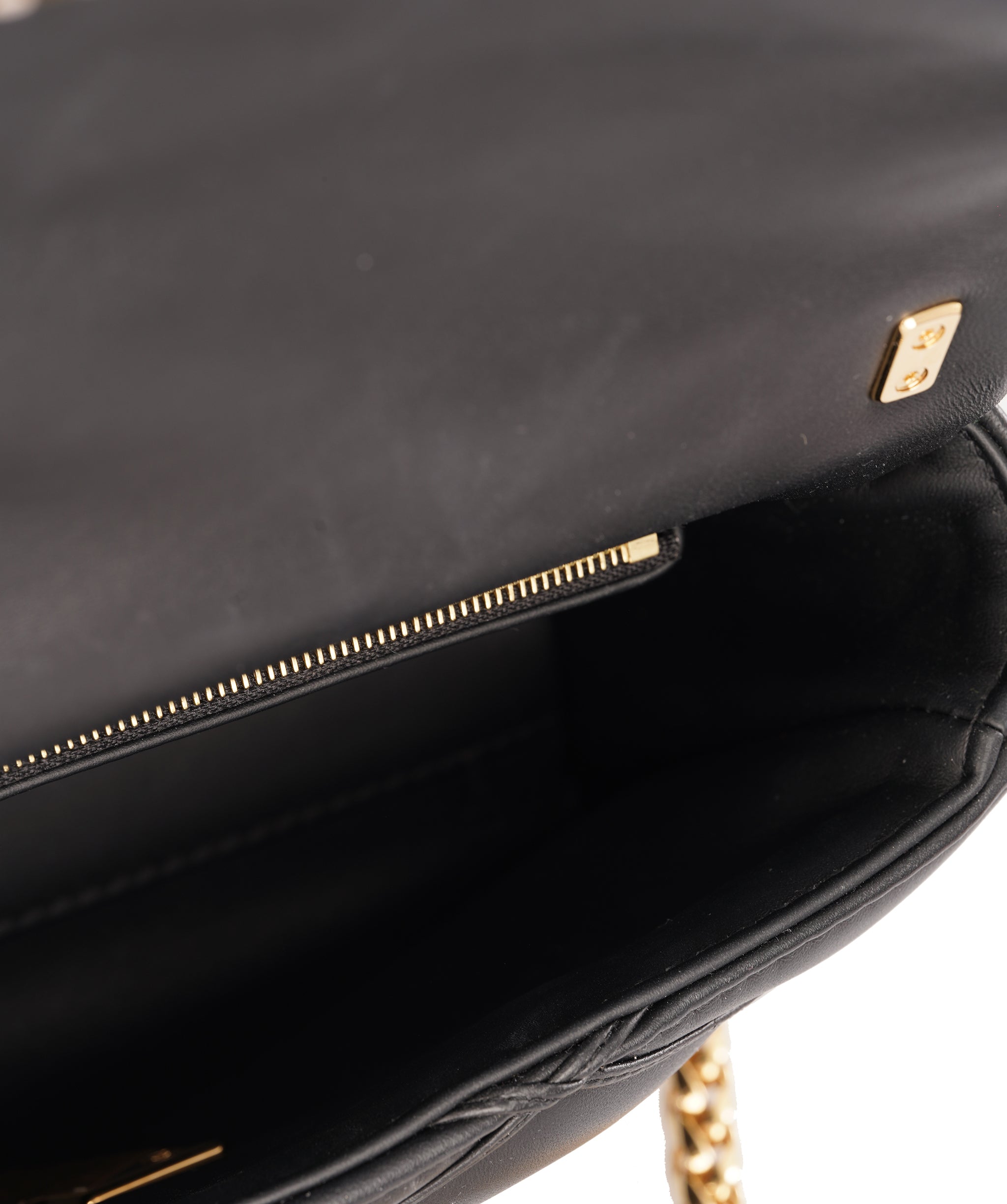 Louis Vuttion Black Paddded Lambskin Leather GO-14 MM Bag ALTC1189