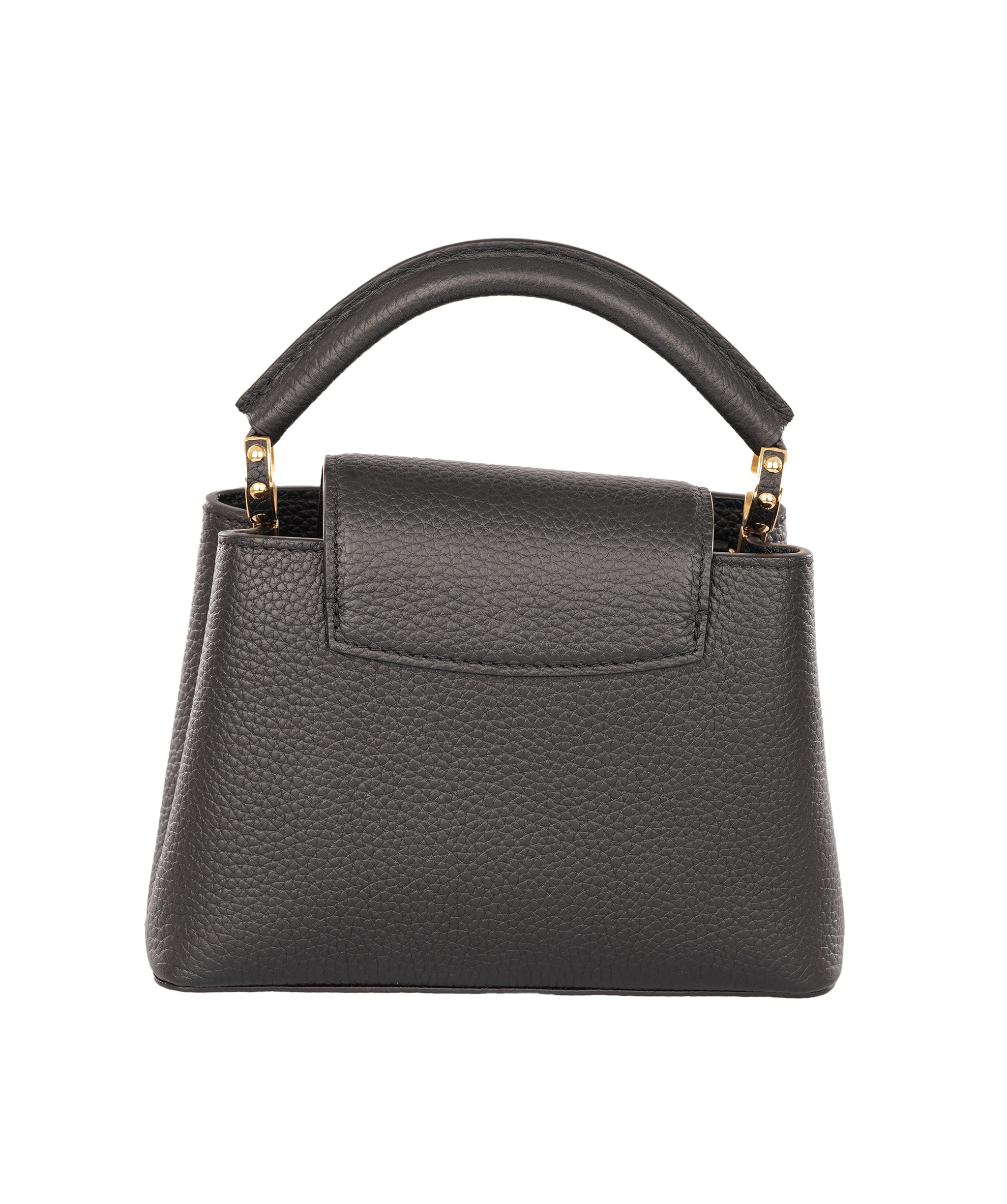 Louis Vuittion Black Capucines Mini Taurillon Leather Bag ALTC1191
