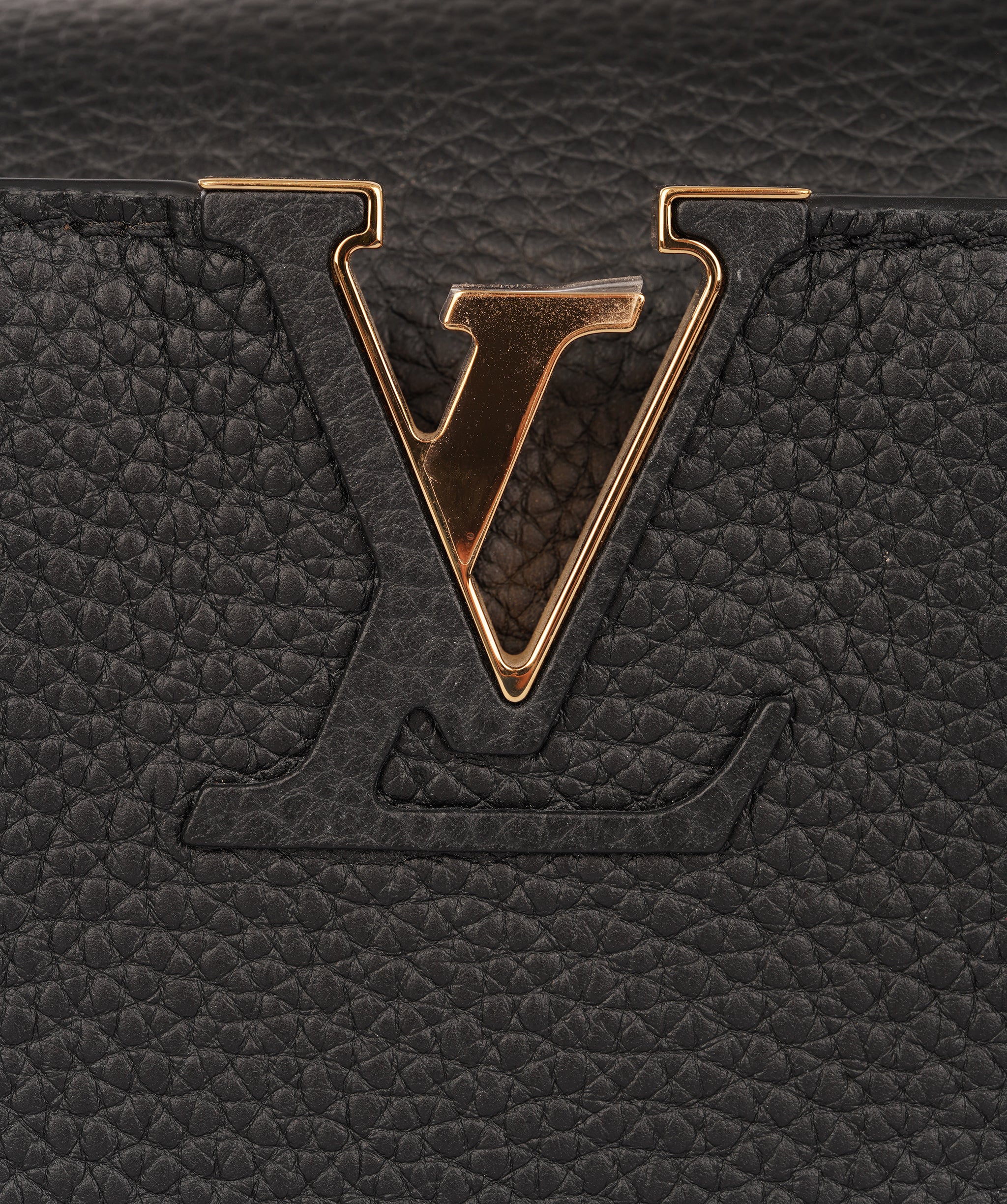 Louis Vuittion Black Capucines Mini Taurillon Leather Bag ALTC1191