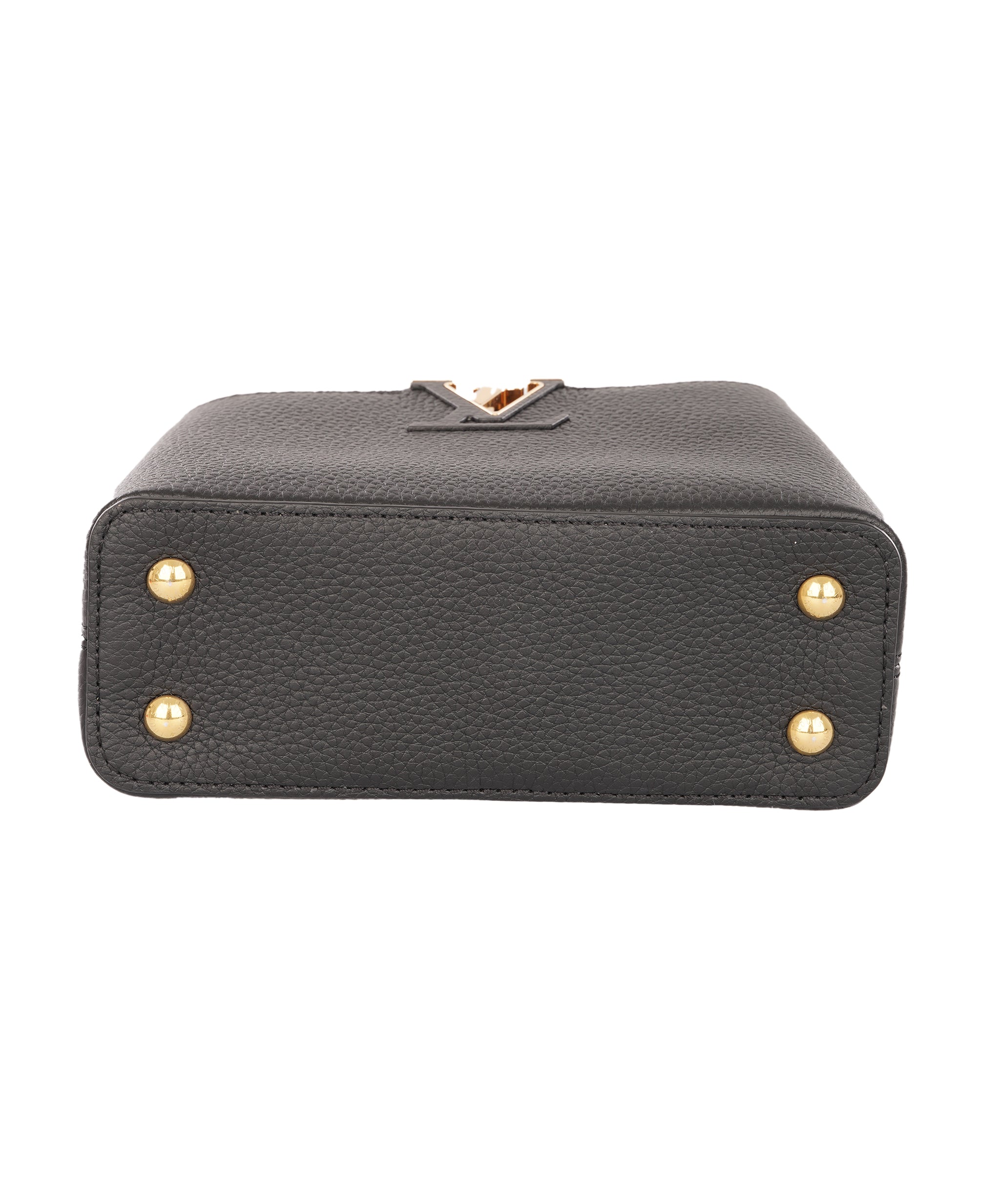 Louis Vuittion Black Capucines Mini Taurillon Leather Bag ALTC1191