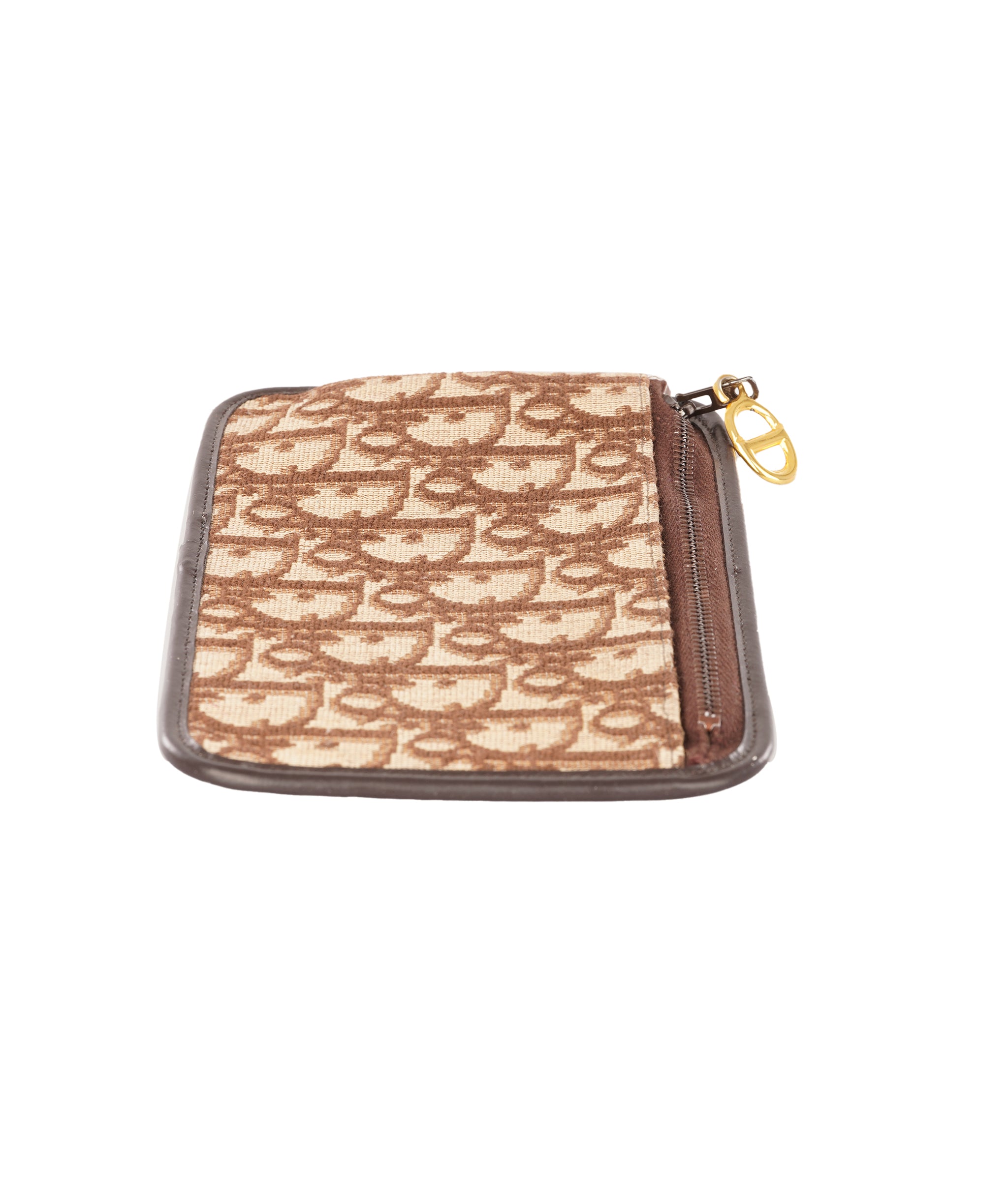 Christian Dior Brown Trotter Monogram Oblique Canvas Coin Pouch ALC4366