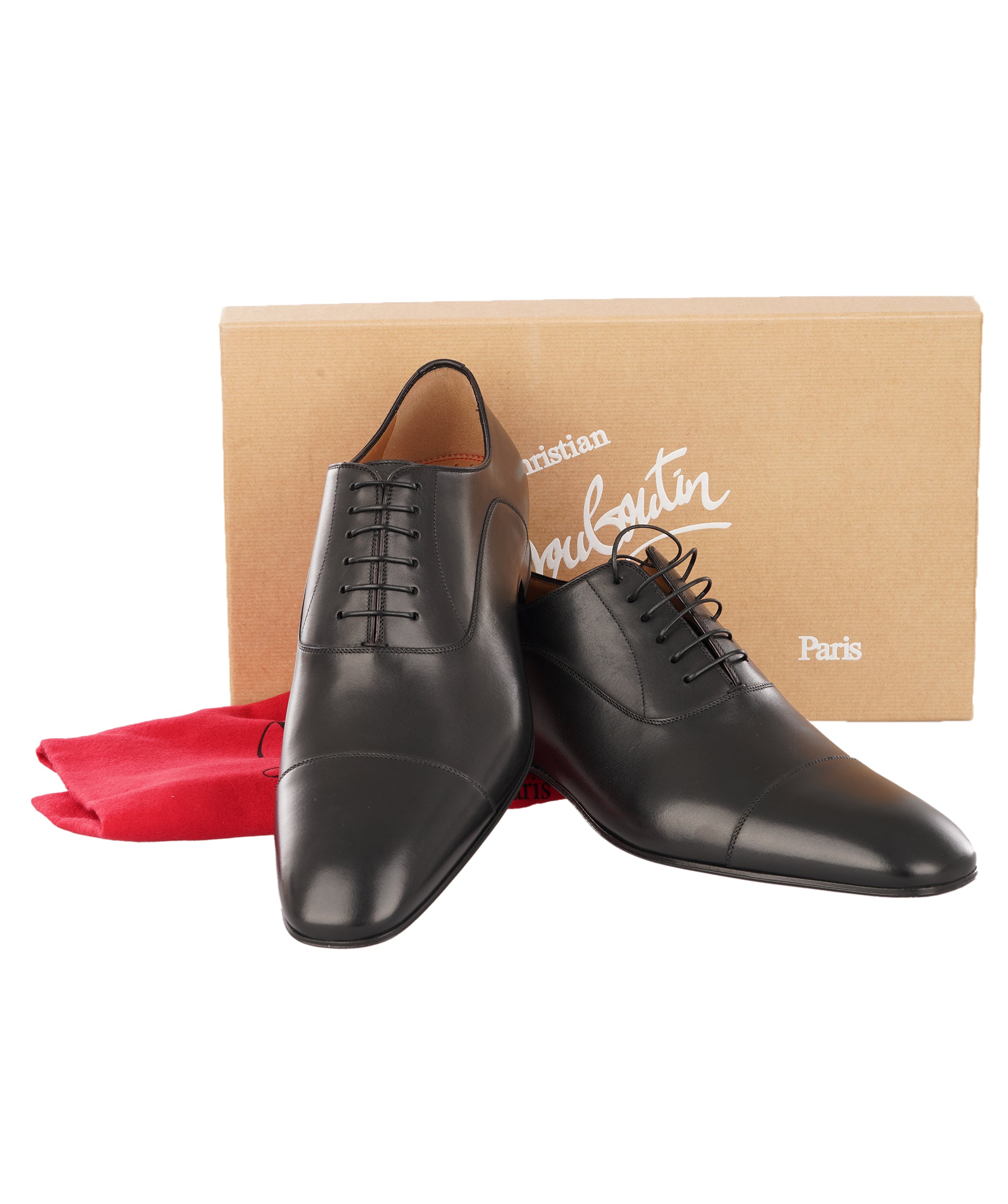 Christian Louboutin Greggo Calfskin Leather Oxford Shoes ALC4353