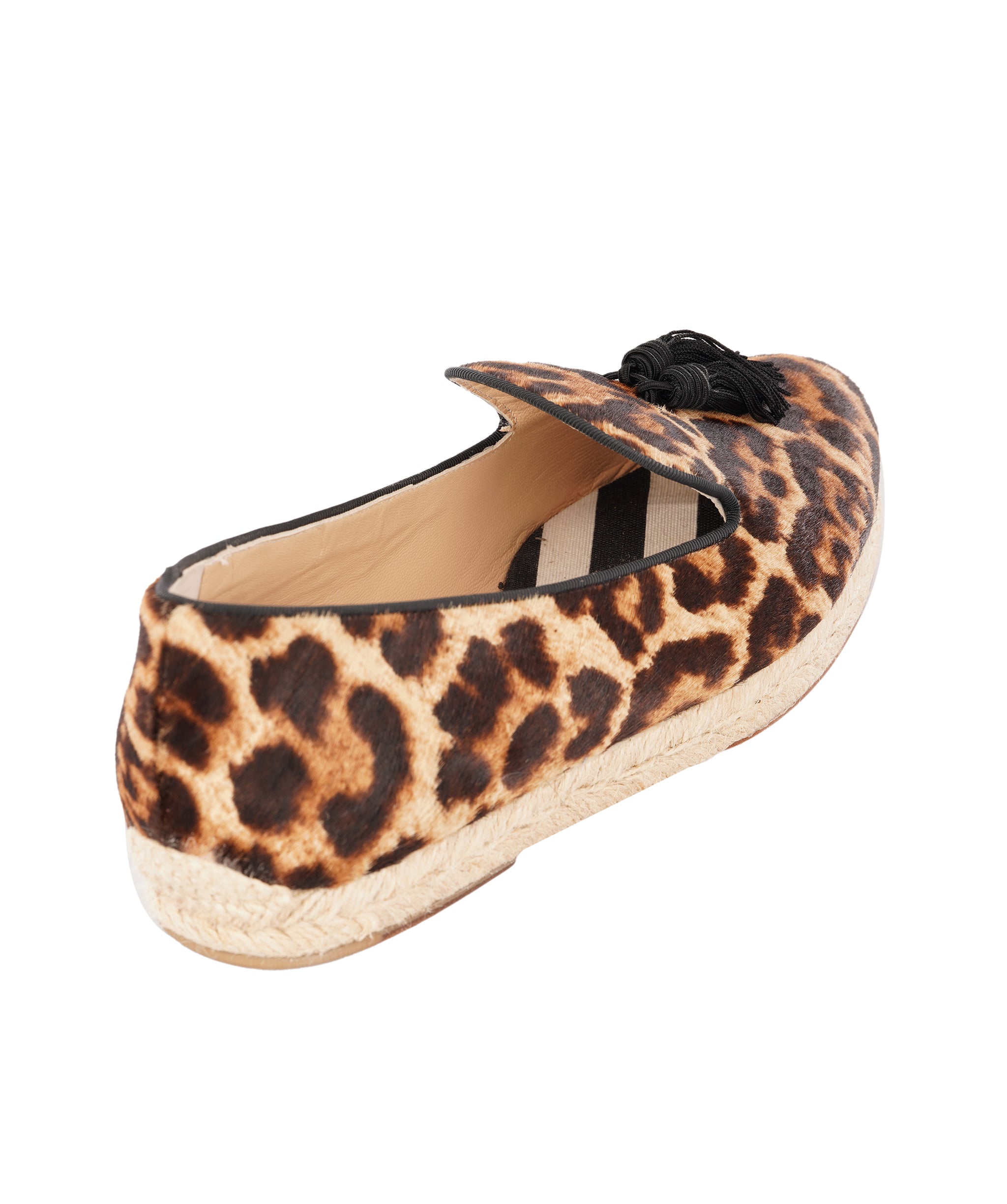 Christian Louboutin Spanish Cheeta Flat Pony ALC4352
