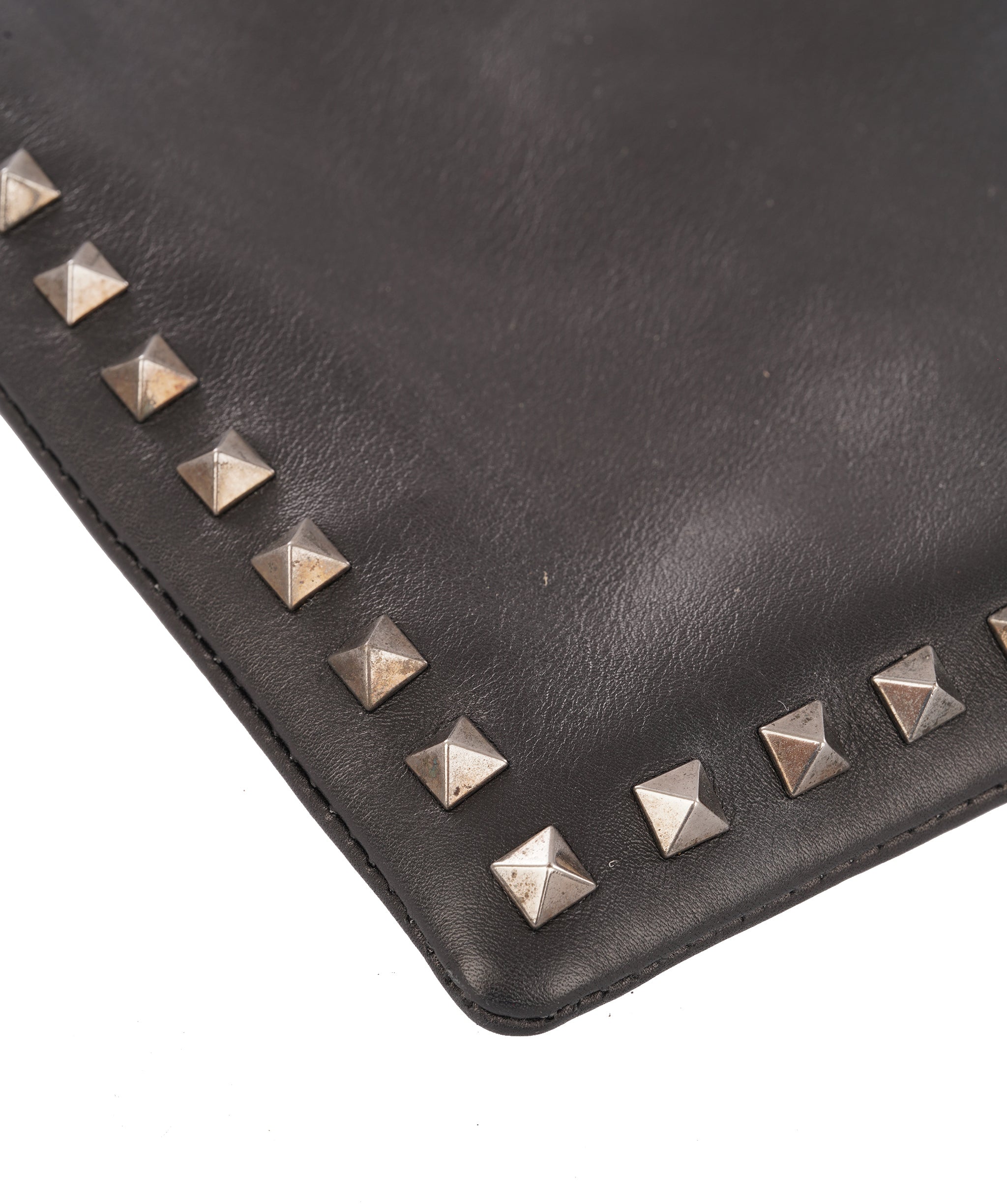 Valentino Garavani Rockstud Leather Pouch Clutch ALC4349