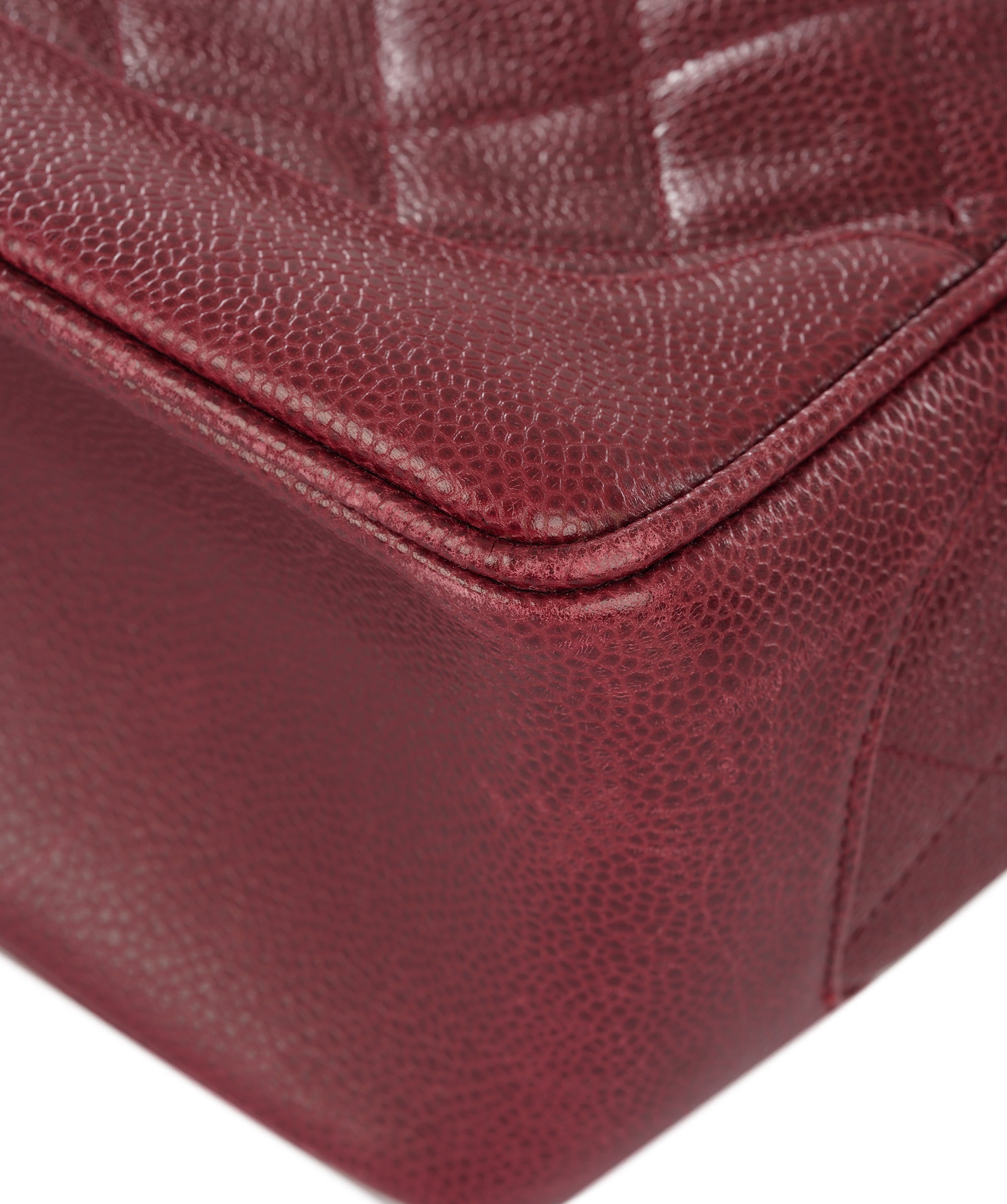 Chanel Burgundy Leather Vanity Case ALC4360