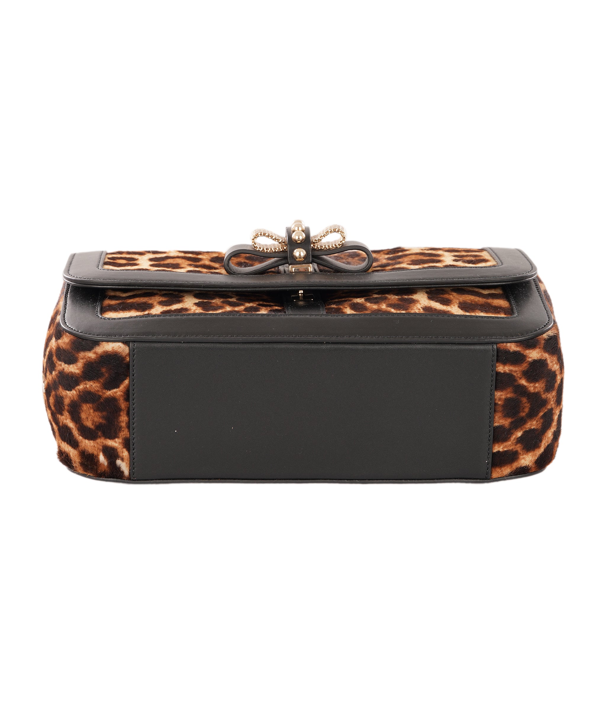 Christian Louboutin Leopard Print Pony Hair Sweet Charity Small Shoulder Bag ALC4347