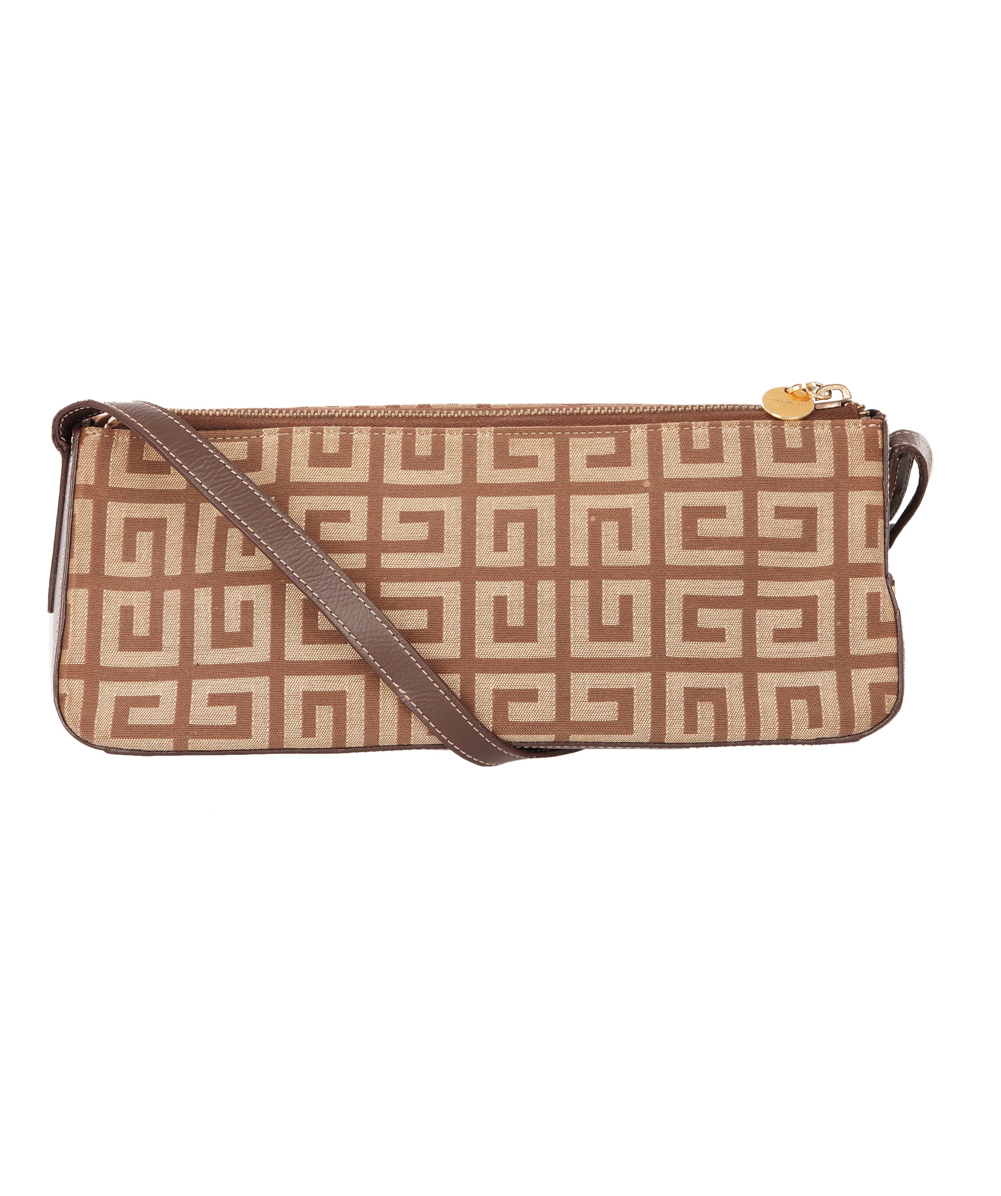 Givenchy Monogram Canvas Baguette Shoulder Bag ALC4342