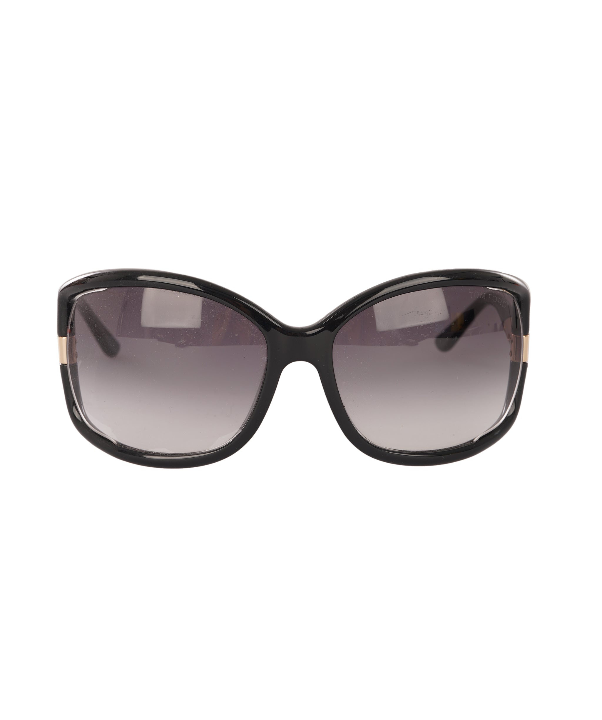 Tom Ford Black Anais Sunglasses with Gold Accents ALC4343