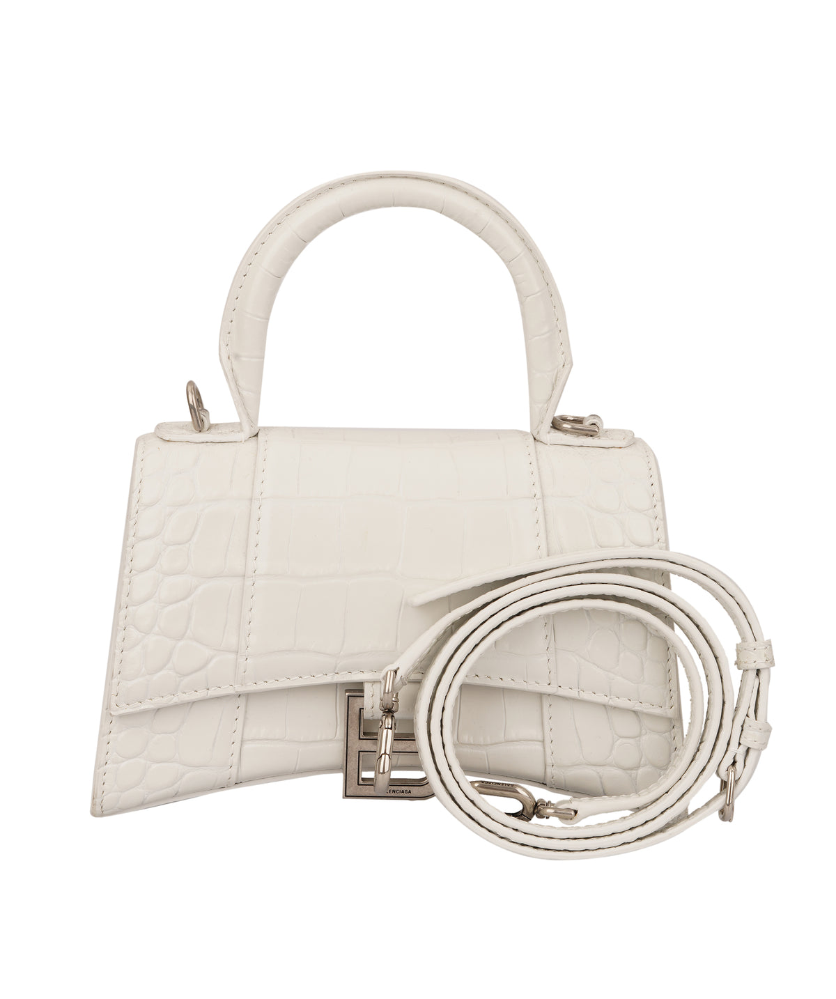 Balenciaga XS Croc Hourglass Bag AKC1556