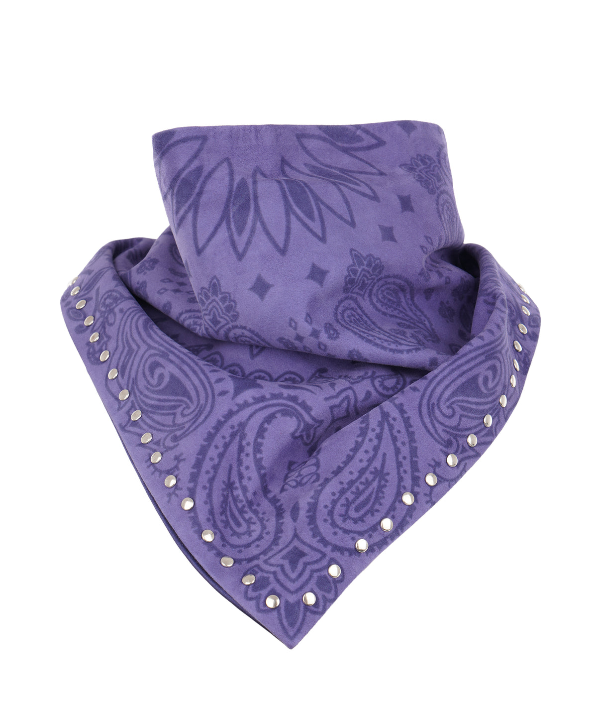 Studded Small Bandanna Scarf Nightfall ALC4406
