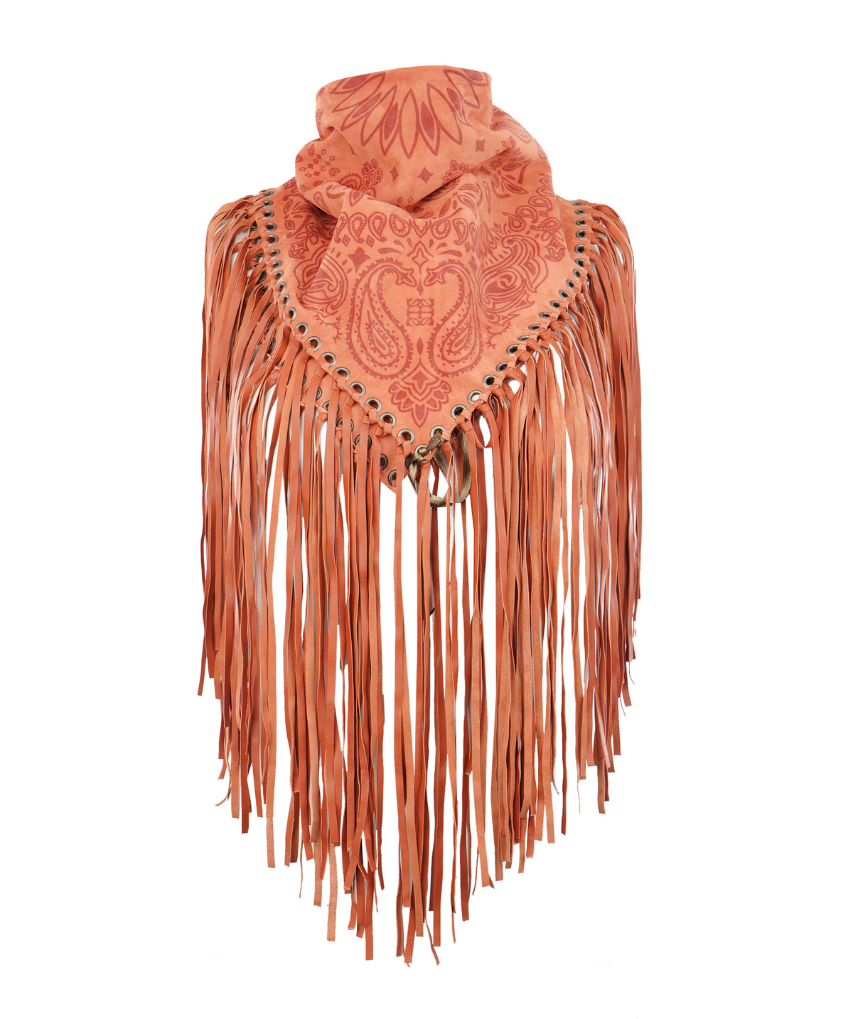 Signature Small Bandanna Scarf Coral ALC4397