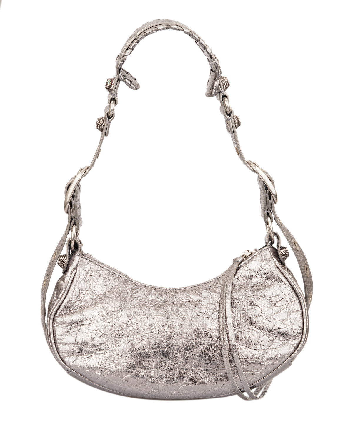 Balenciaga Le Cagole Silver XS AKC1572