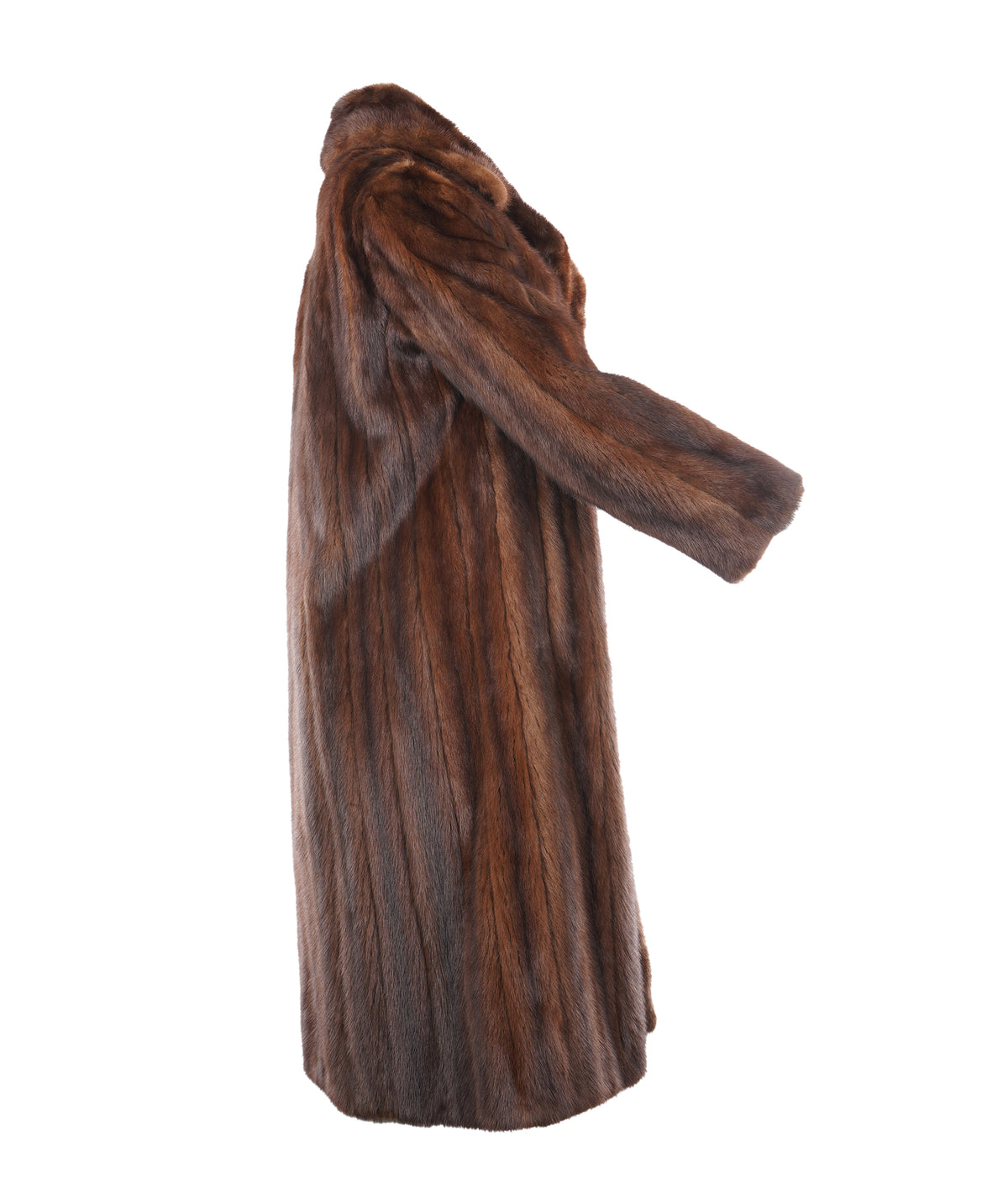 Blackglama Mink Fur Long Coat AKC1596