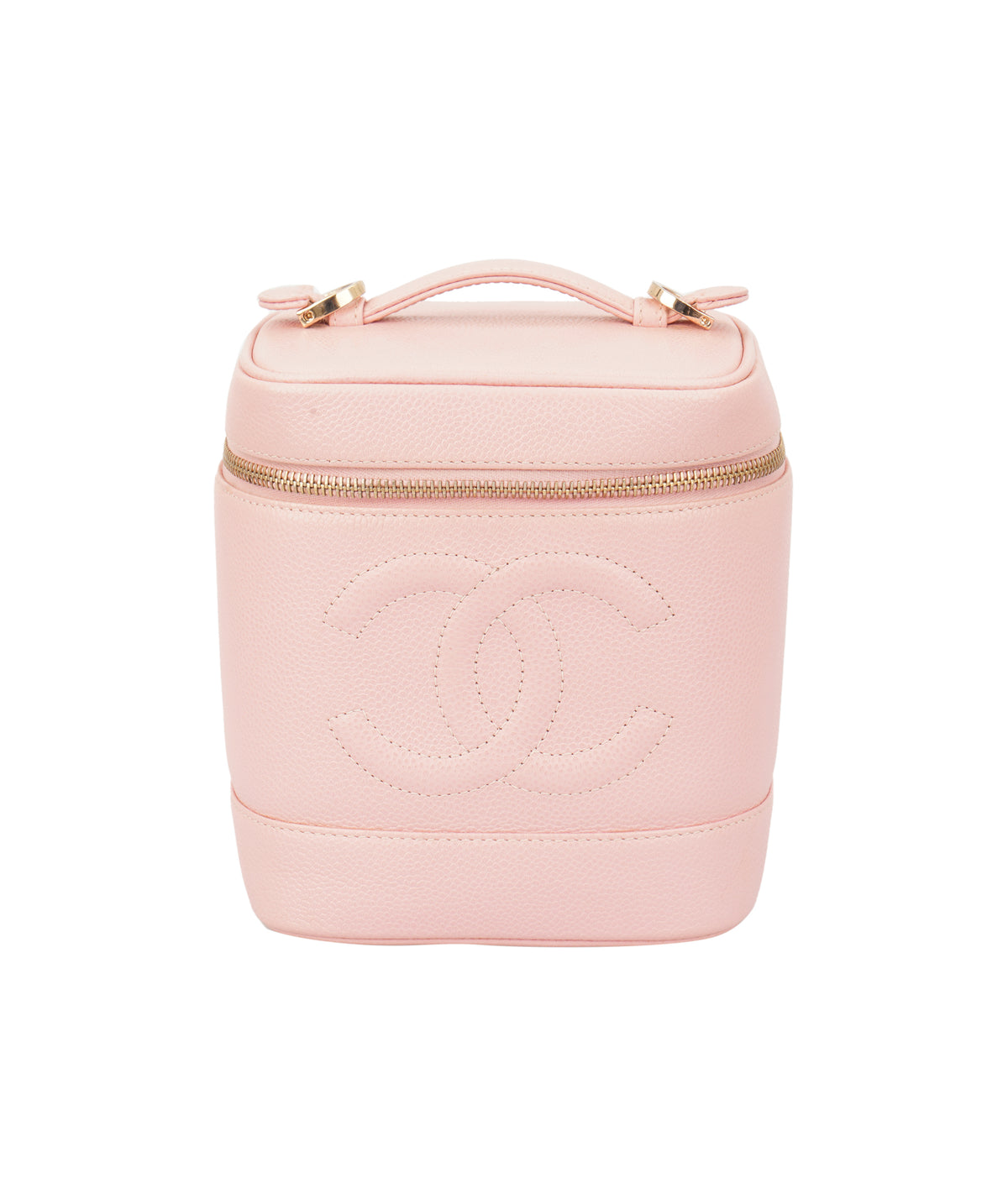 Chanel Pink Vanity Caviar GHW SYC1674