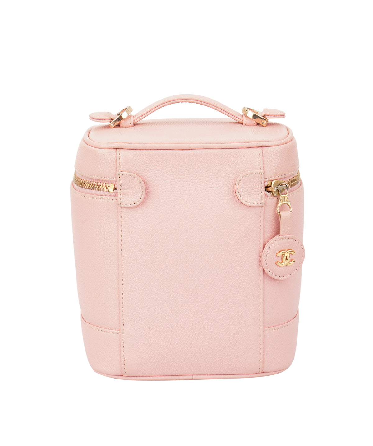 Chanel Pink Vanity Caviar GHW SYC1674