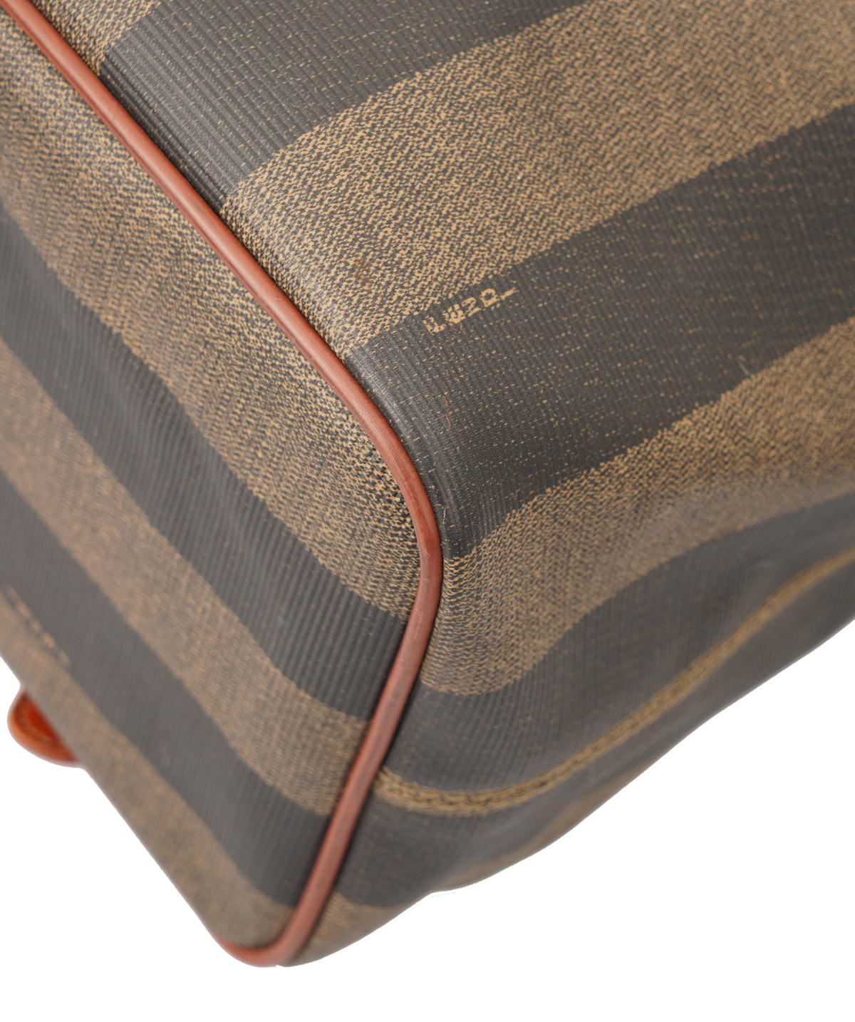 Fendi Pequin Vertical Stripe Bucket Bag C351494