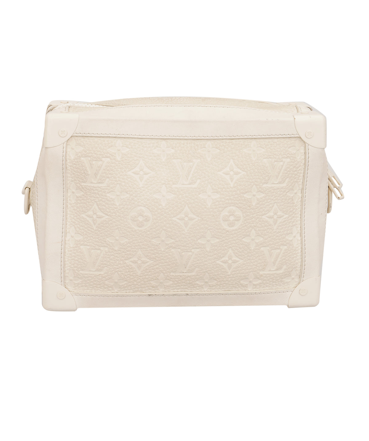 Louis Vuitton White Monogram Soft Trunk Bag C371458
