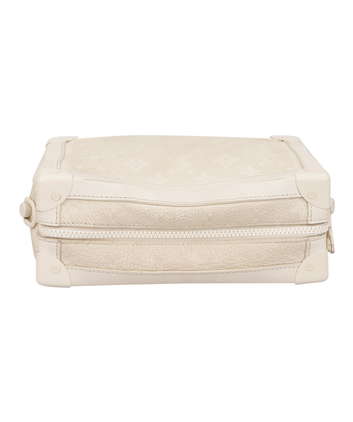 Louis Vuitton White Monogram Soft Trunk Bag C371458