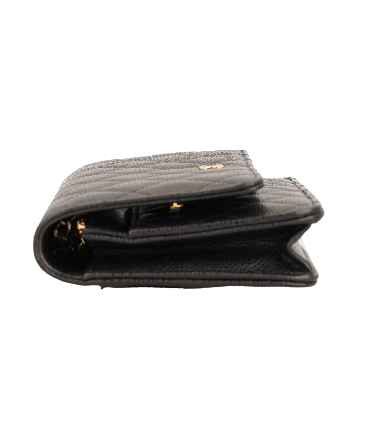 Chanel Caviar Wallet On Chain DBXL0160