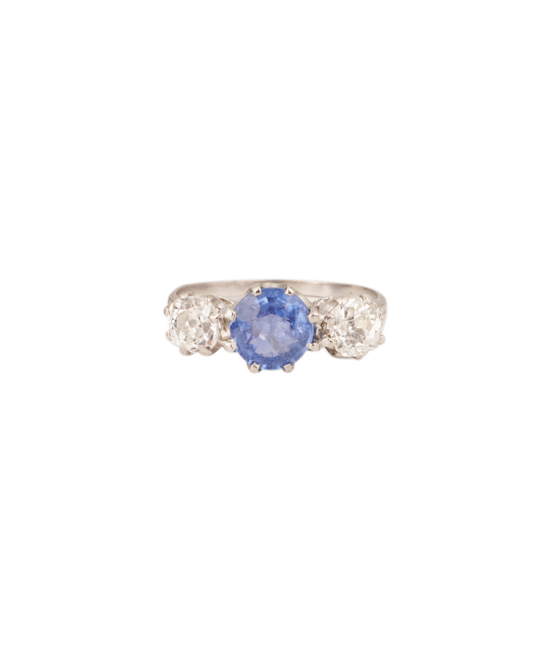 Sapphire and Diamond 3-Stone Ring WA90768