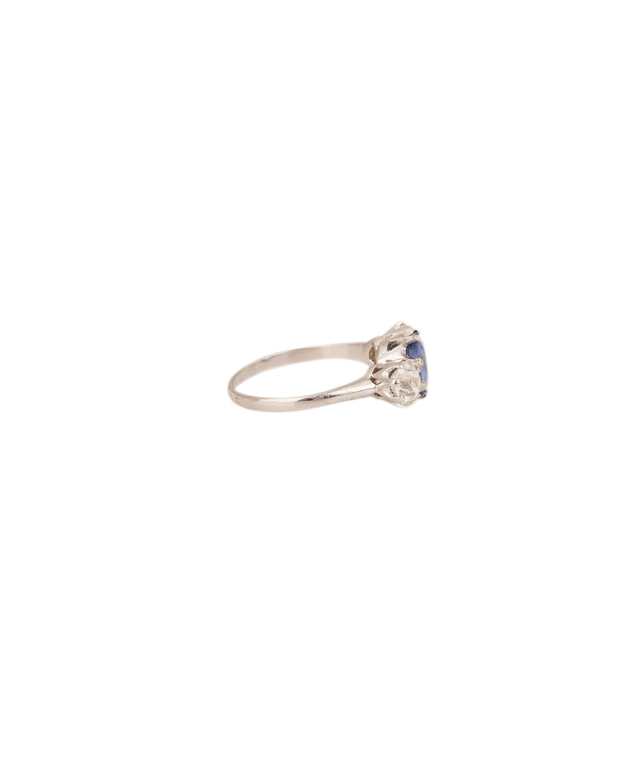 Sapphire and Diamond 3-Stone Ring WA90768