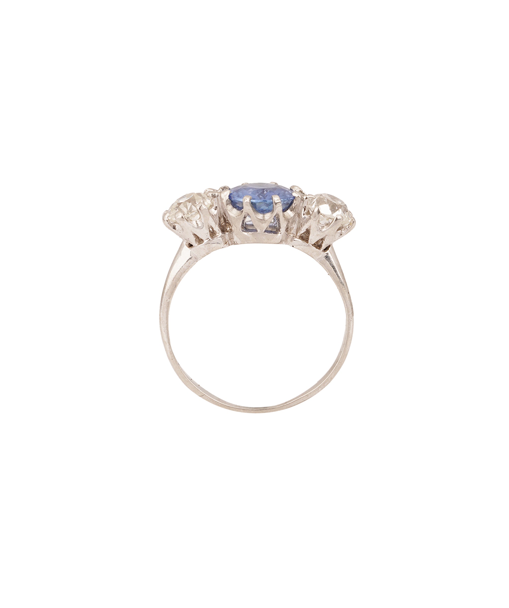 Sapphire and Diamond 3-Stone Ring WA90768