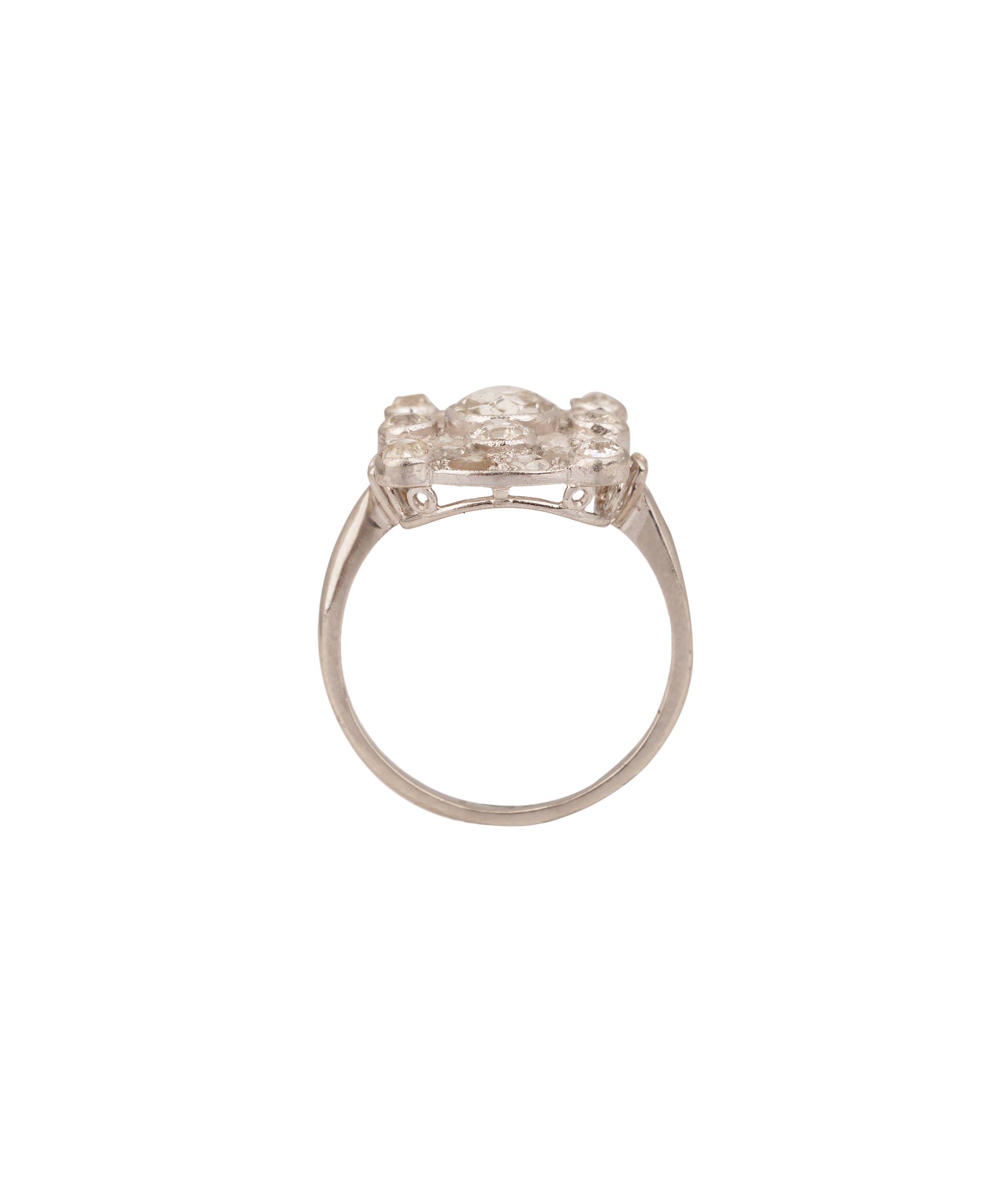Rose Diamond Rectangular Ring WA22401