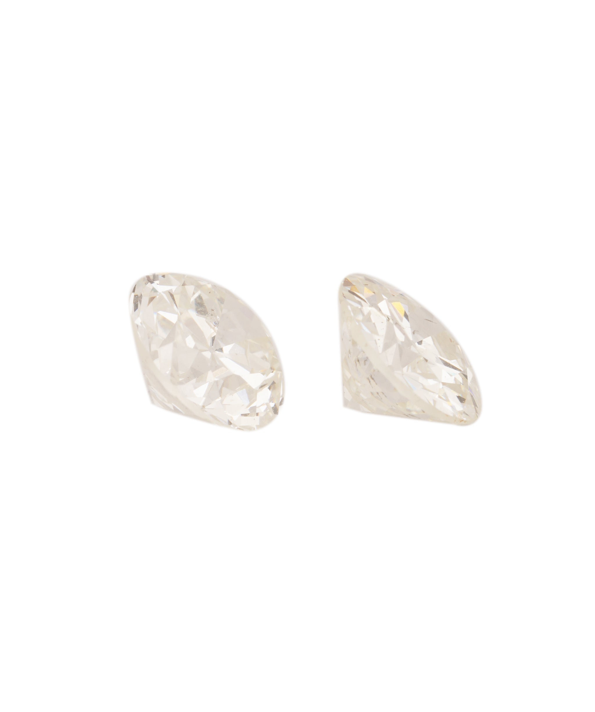 2.03CT OLD EROPEAN CUT G SI DIAMOND PAIR ANC1831