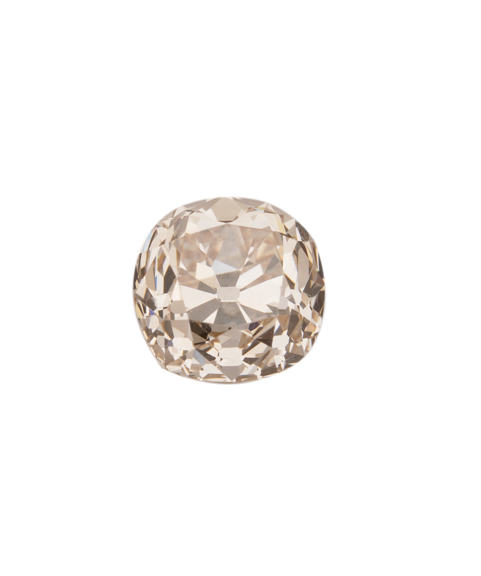 1.52CT OLD CUT-OLD MINE CUSSION WARM VELVET TONE DIAMOND ANC1832