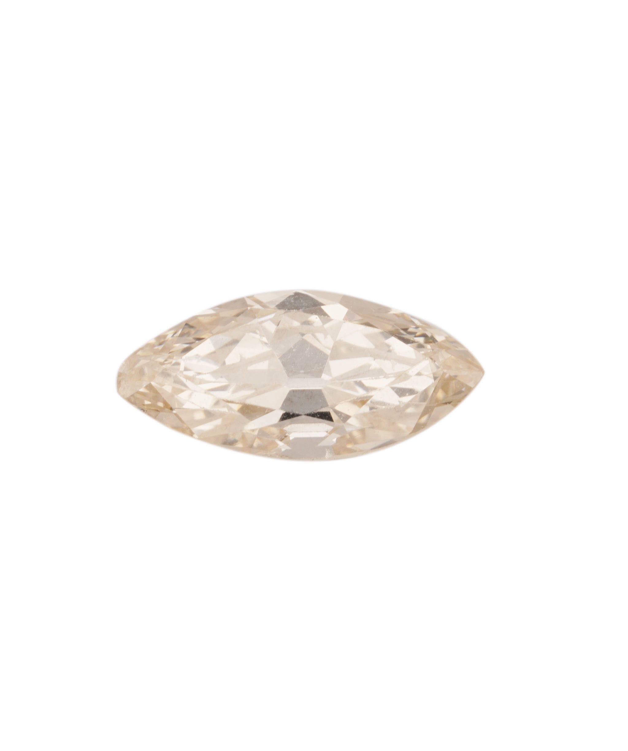 0.82CT OLD-CUT MARQUISE CHAMPAGNE DIAMOND ANC1837
