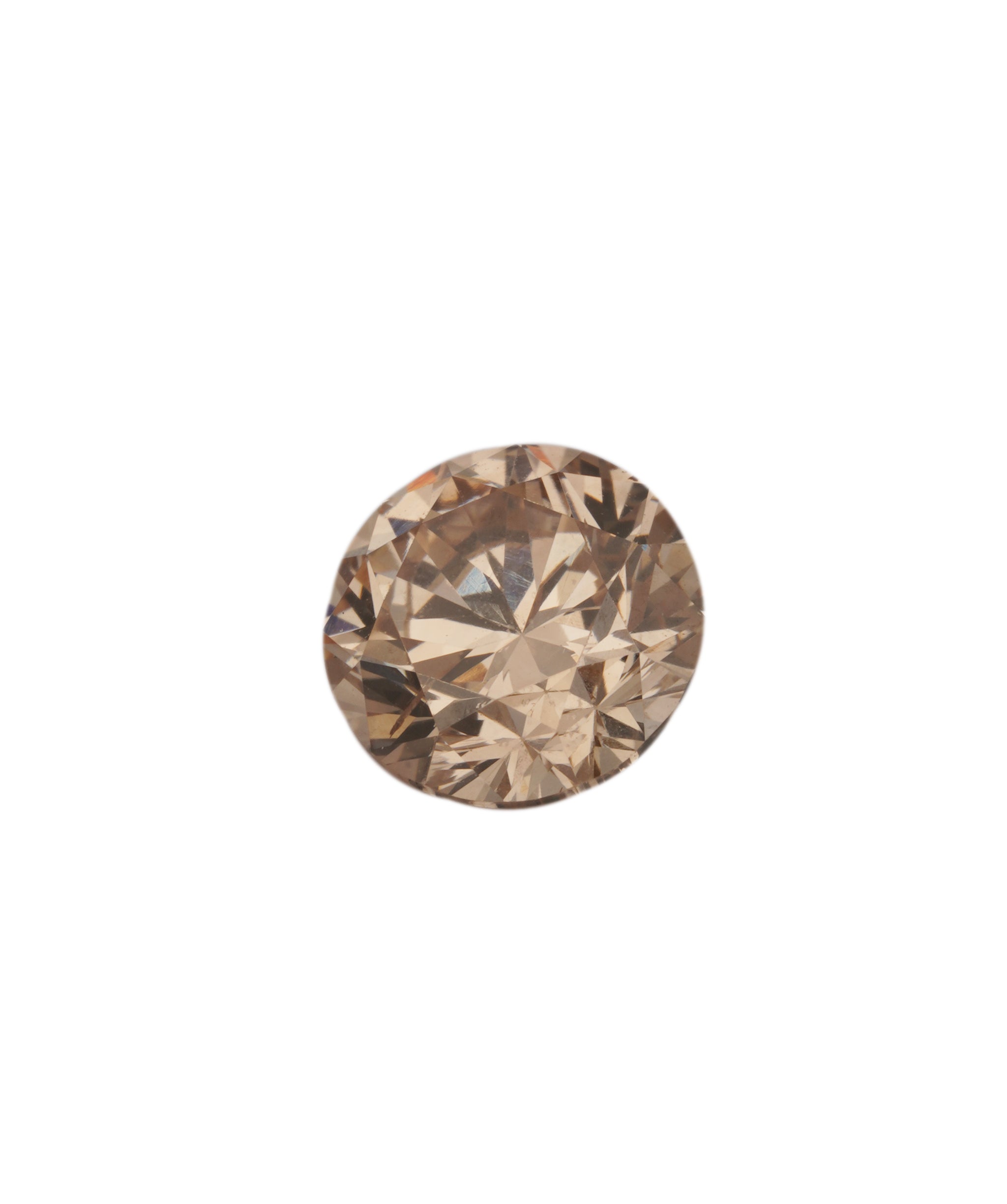 0.72ct CHAMPAGNE ROUND DIAMOND ANC1790