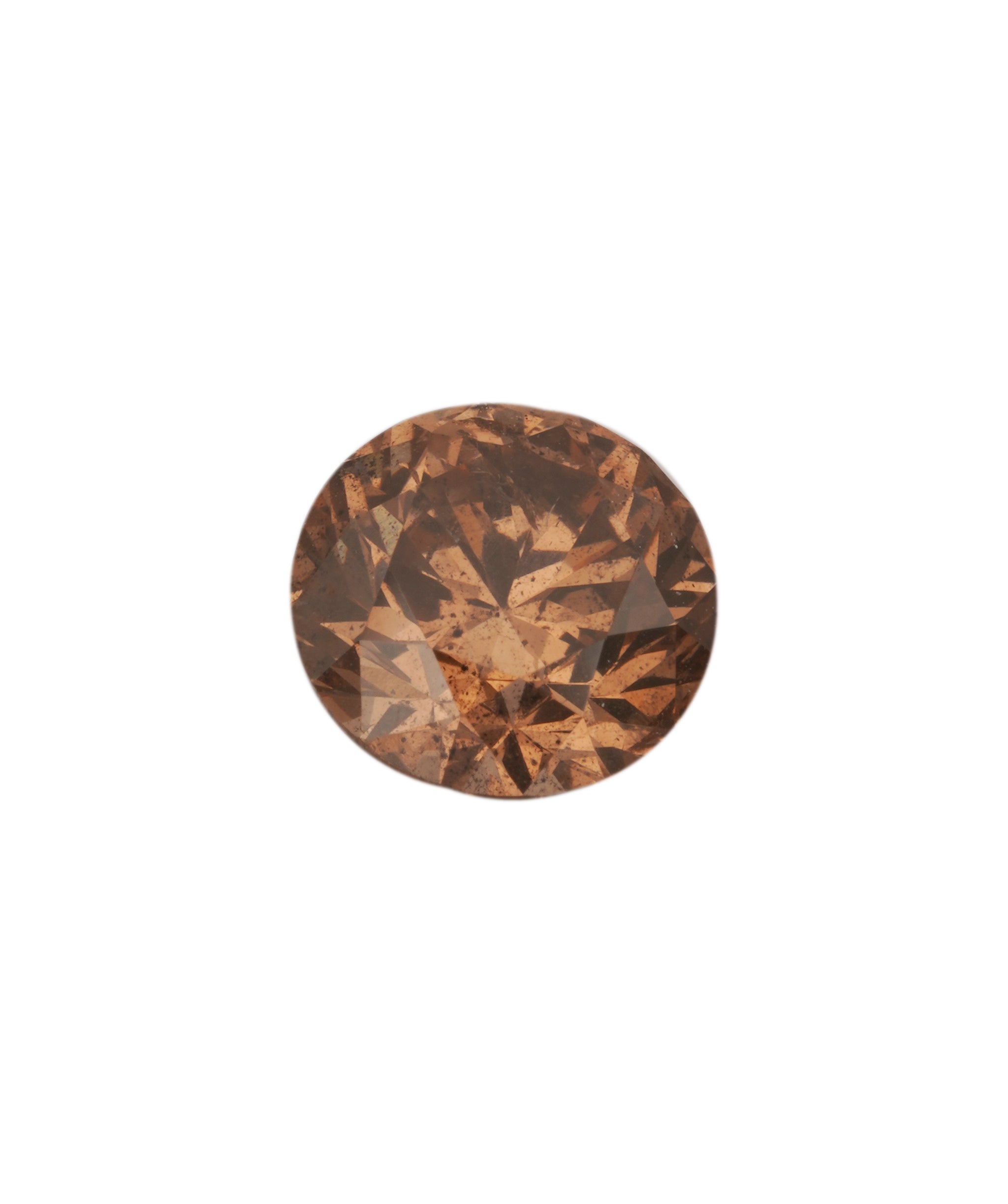 0.71ct COGNAC ROUND DIAMOND ANC1776